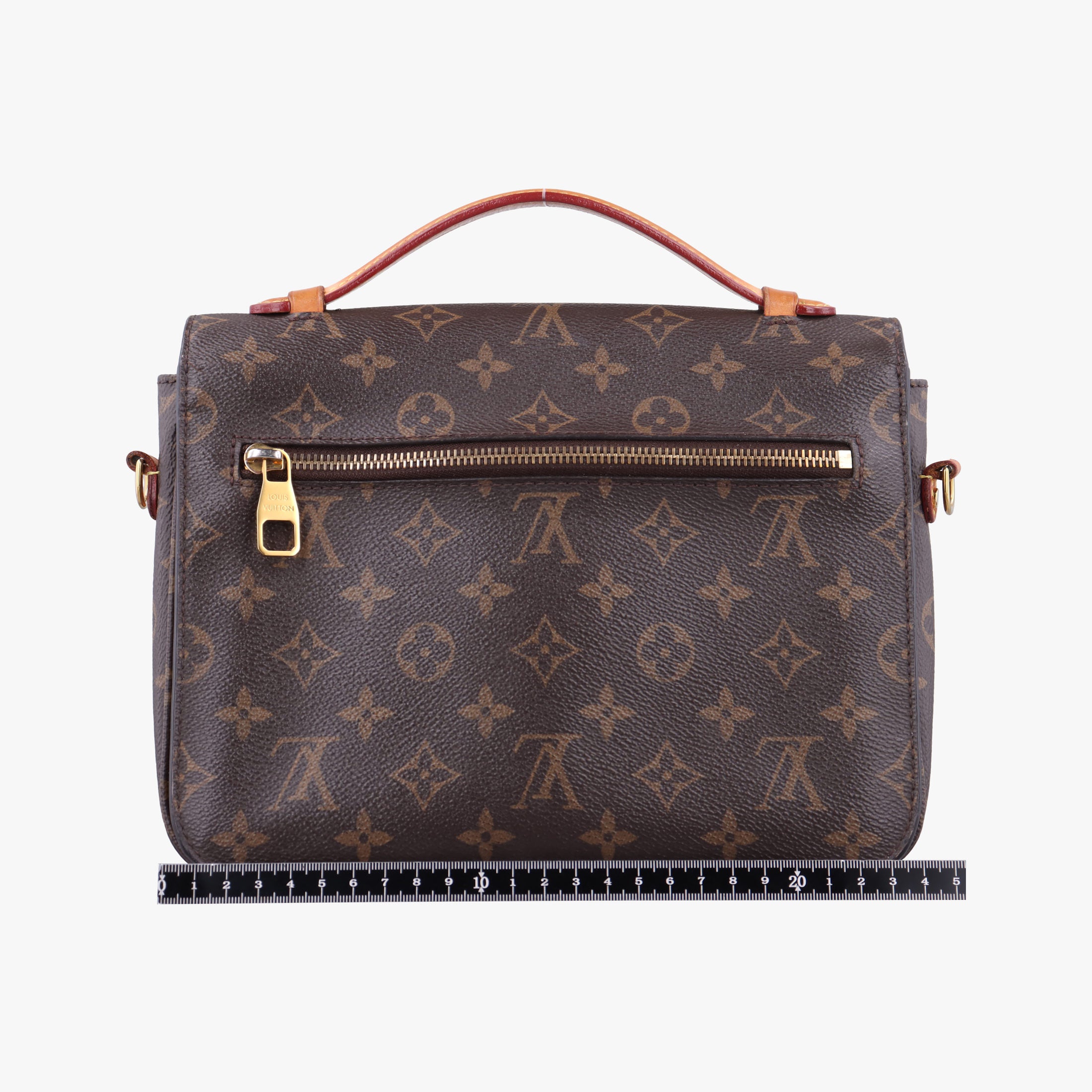 Pre-owned Louis Vuitton Pochette Metis MM Brown Monogram Canvas M44875 shoulderbag | stylenewstar