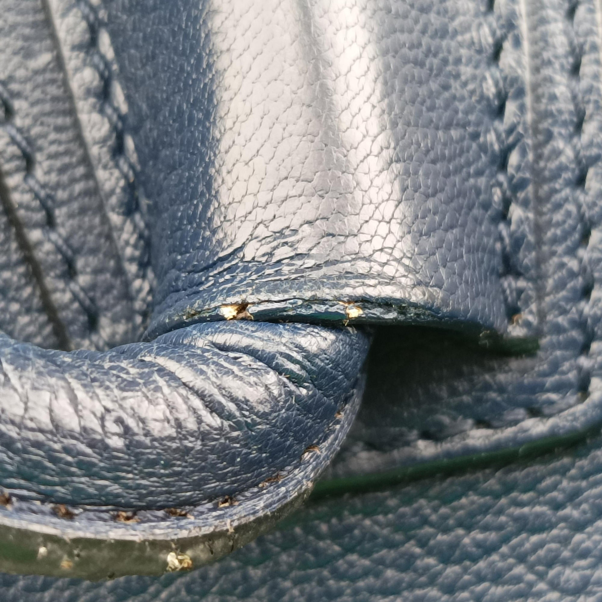 Pre-owned Givenchy Antigona Navy Leather  shoulderbag | stylenewstar