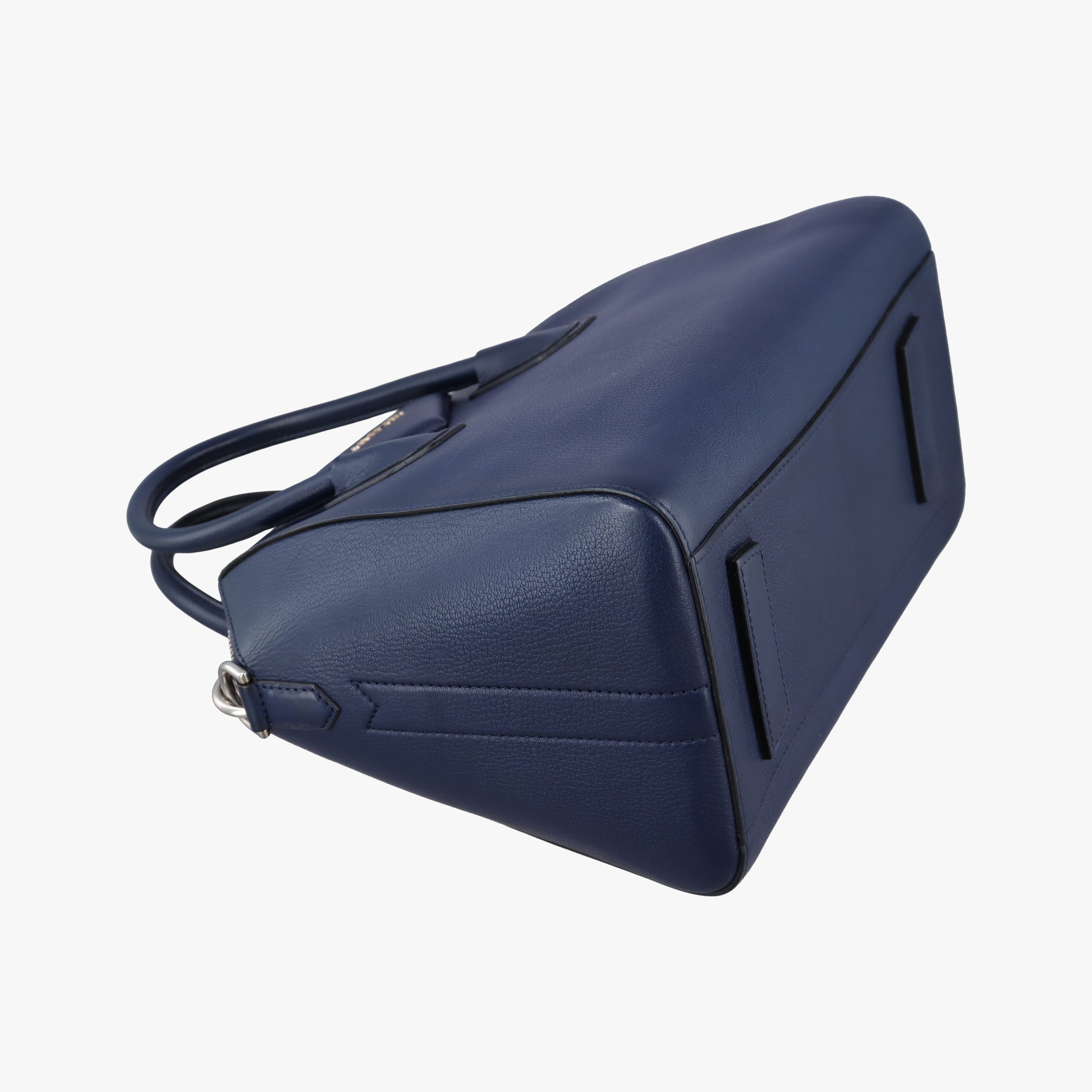 Pre-owned Givenchy Antigona Navy Leather  shoulderbag | stylenewstar