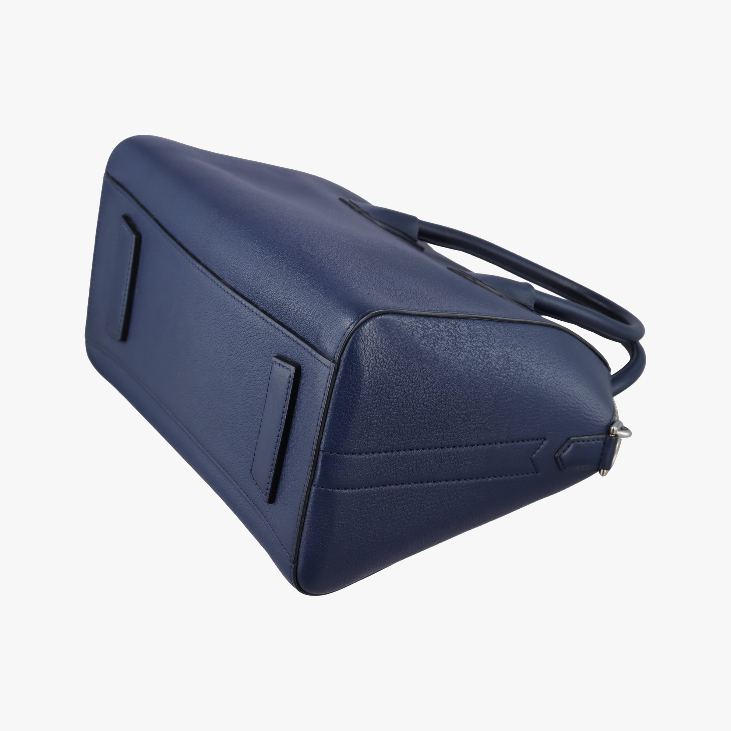 Pre-owned Givenchy Antigona Navy Leather  shoulderbag | stylenewstar