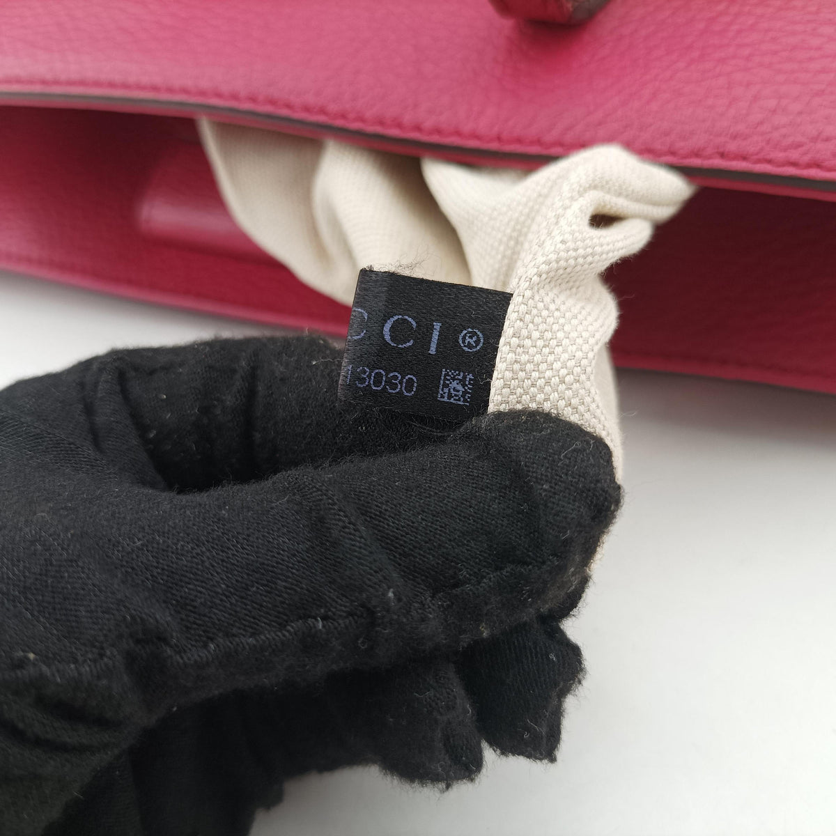 Pre-owned Gucci Swing Rose Leather 354397 shoulderbag | stylenewstar
