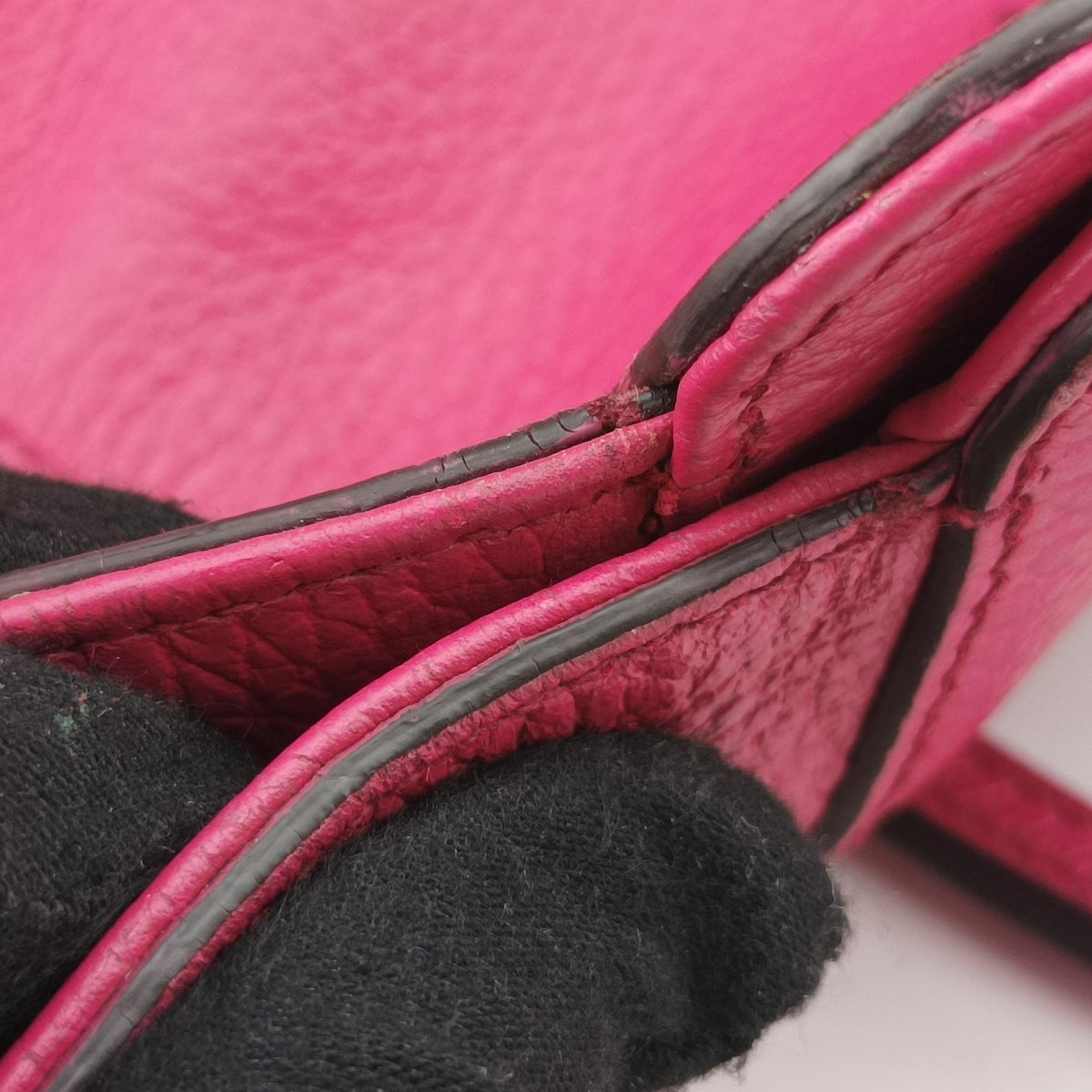 Pre-owned Gucci Swing Rose Leather 354397 shoulderbag | stylenewstar