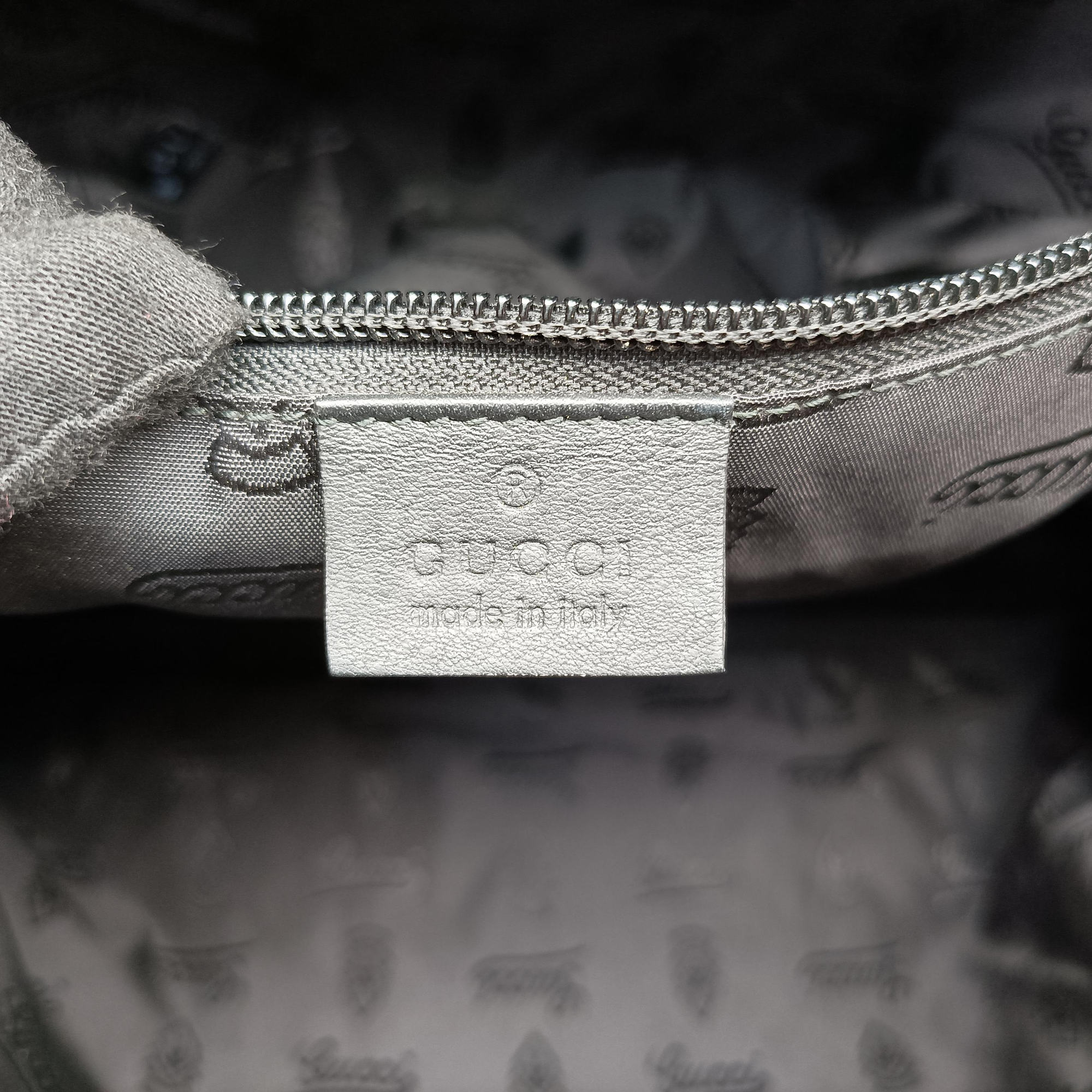 Vintage Gucci Diamante Black Leather 208463 handbag | stylenewstar