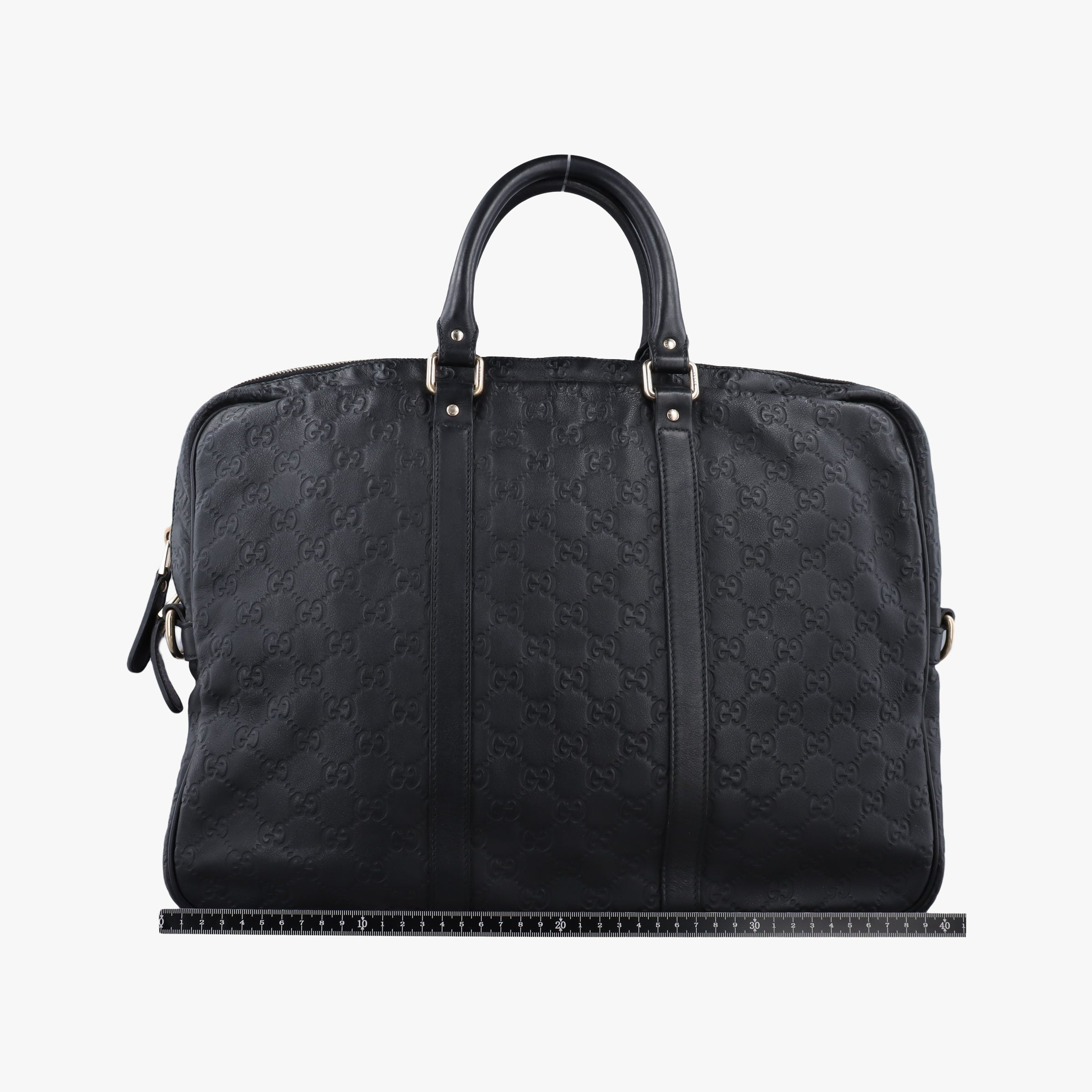 Vintage Gucci Diamante Black Leather 208463 handbag | stylenewstar