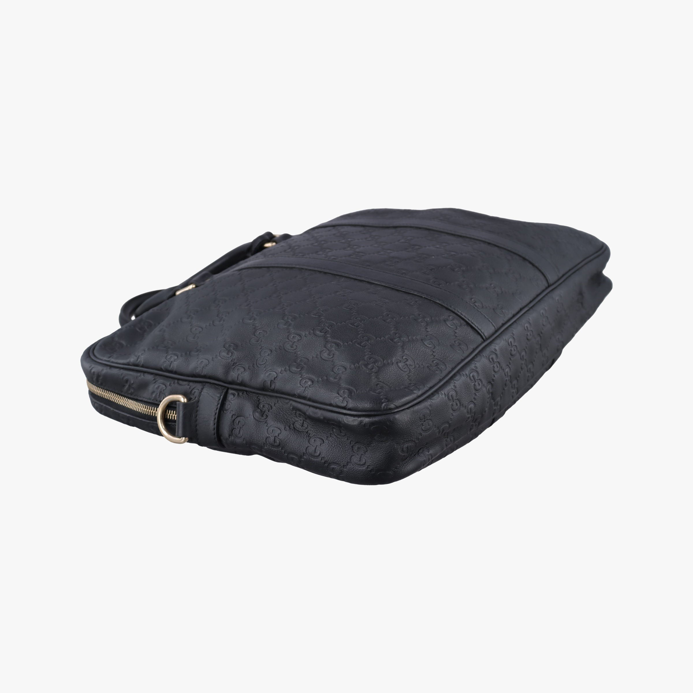 Vintage Gucci Diamante Black Leather 208463 handbag | stylenewstar