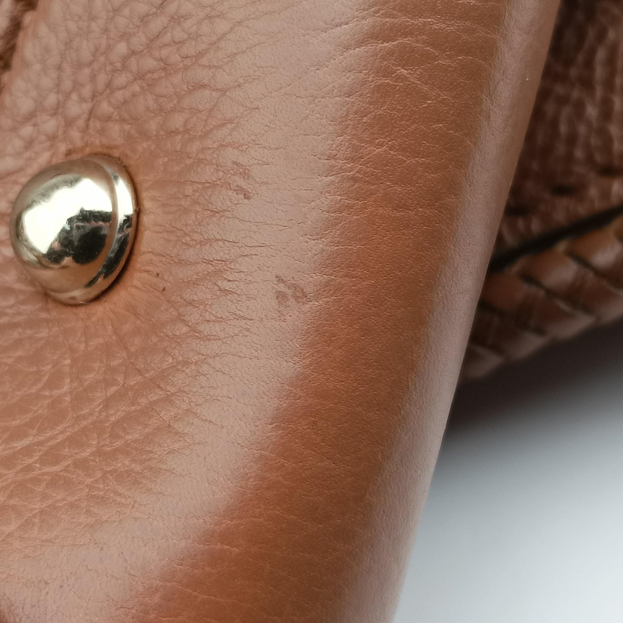 Pre-owned Gucci Marrakech Large Hobo Brown leather 257029 shoulderbag | stylenewstar