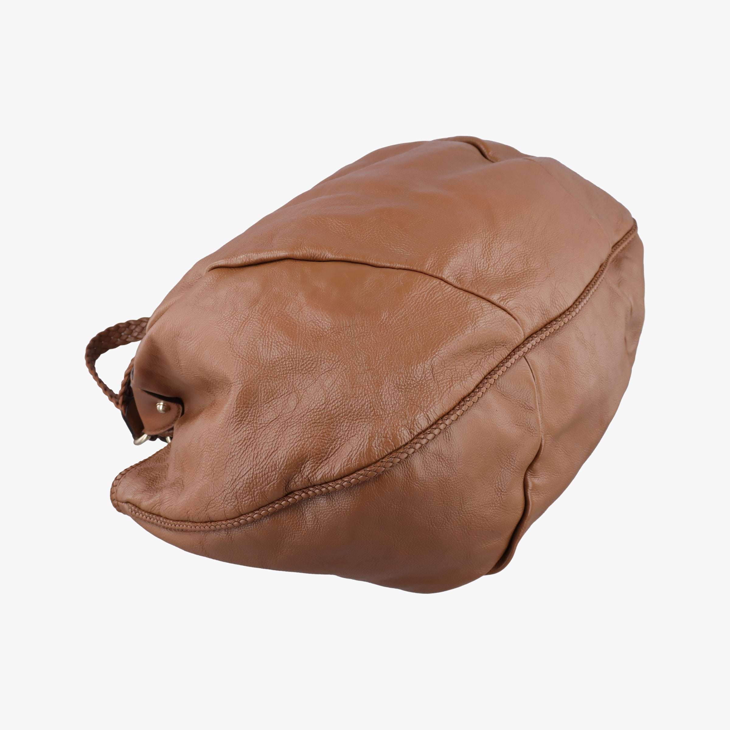 Pre-owned Gucci Marrakech Large Hobo Brown leather 257029 shoulderbag | stylenewstar