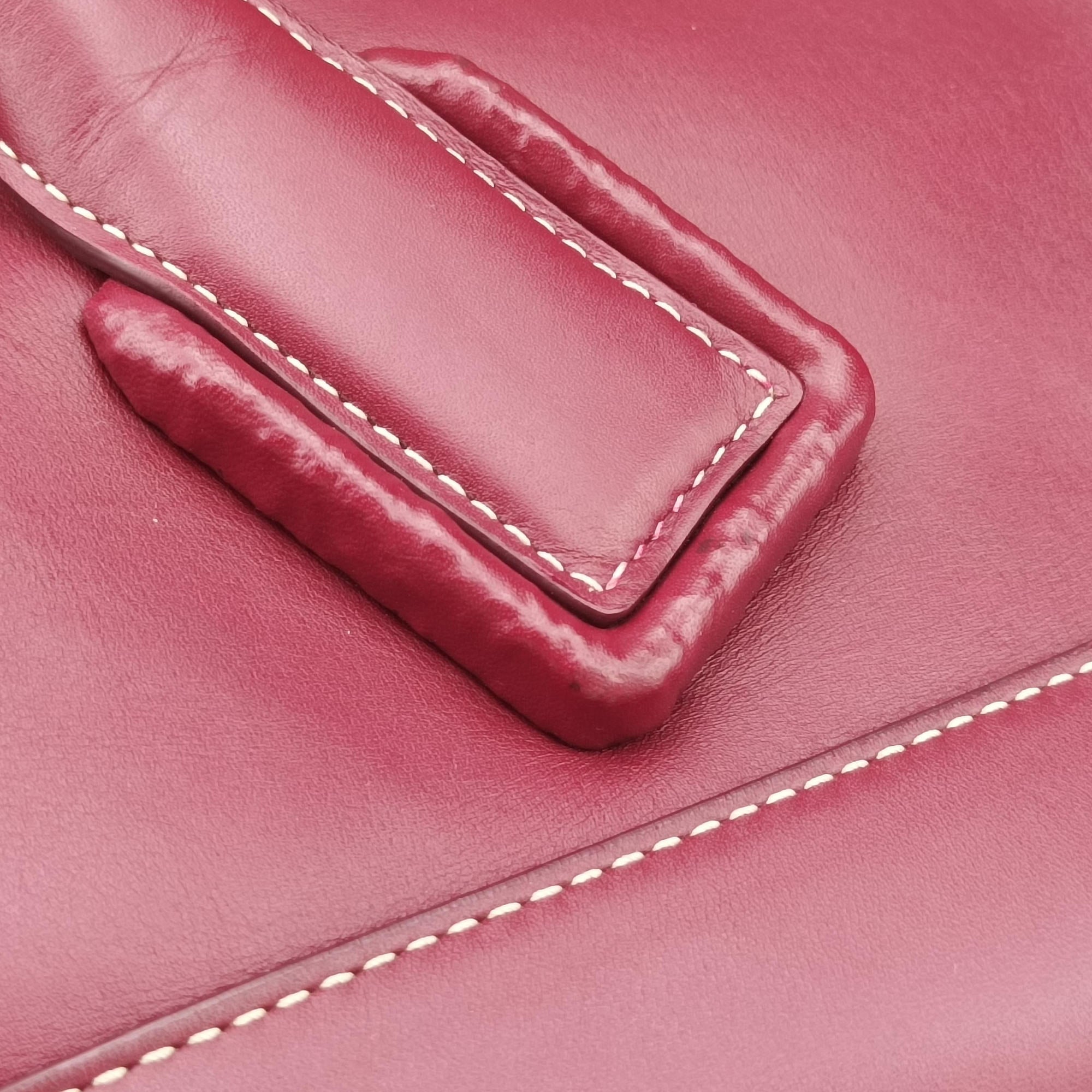 Secondhand Bottega Veneta Arco Burgundy Leather  shoulderbag | stylenewstar