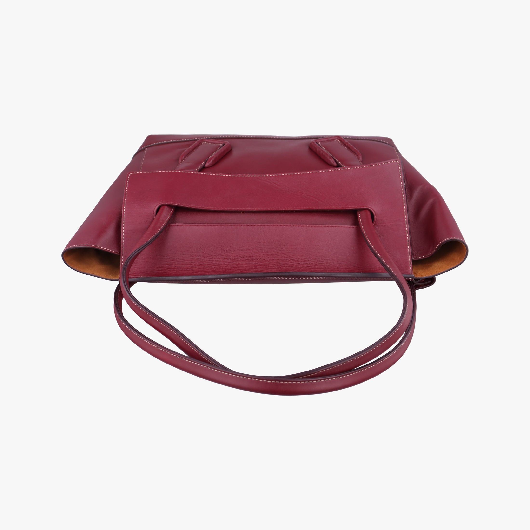 Secondhand Bottega Veneta Arco Burgundy Leather  shoulderbag | stylenewstar