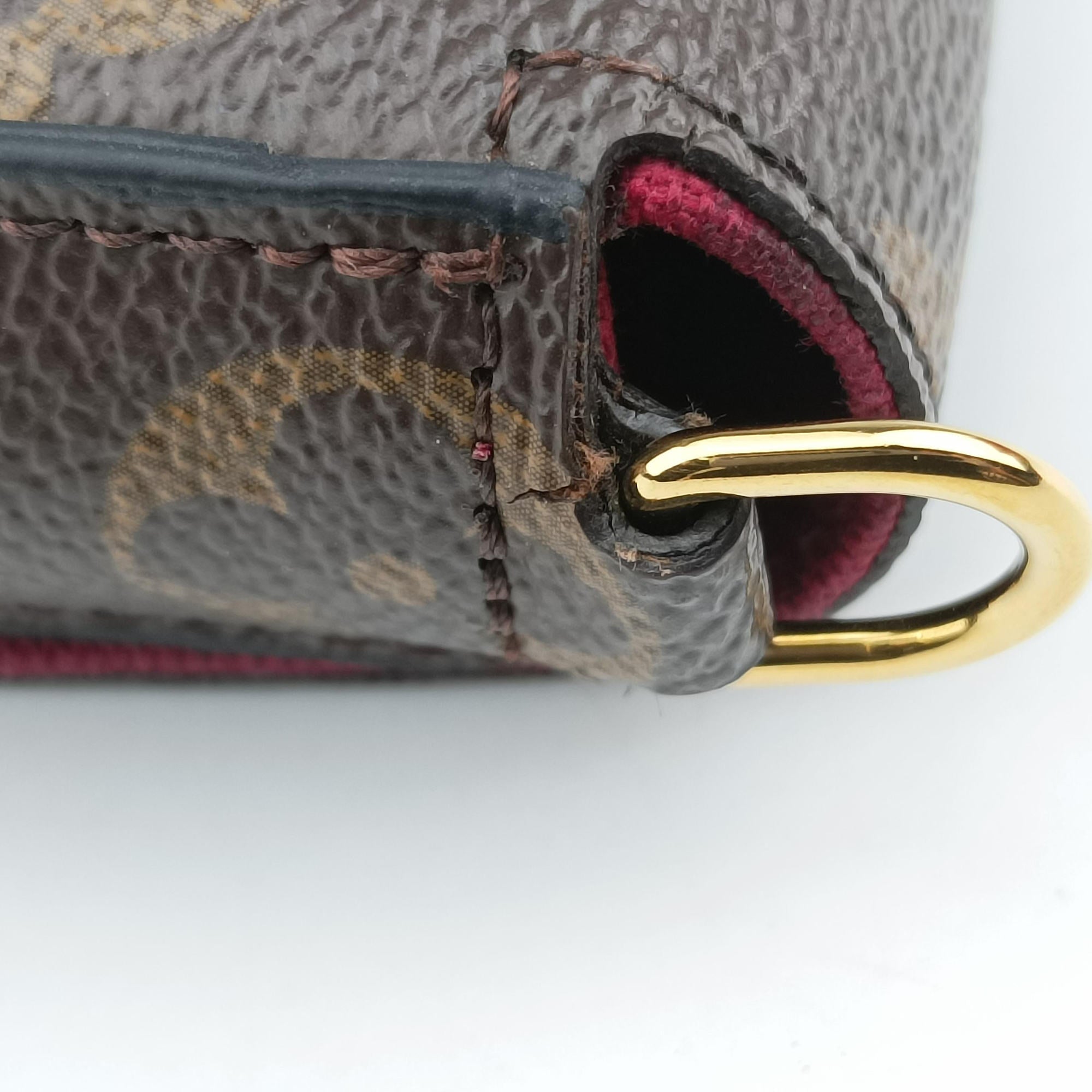 Vintage Louis Vuitton Pochette Felicie Brown Monogram Canvas M61276 shoulderbag | stylenewstar