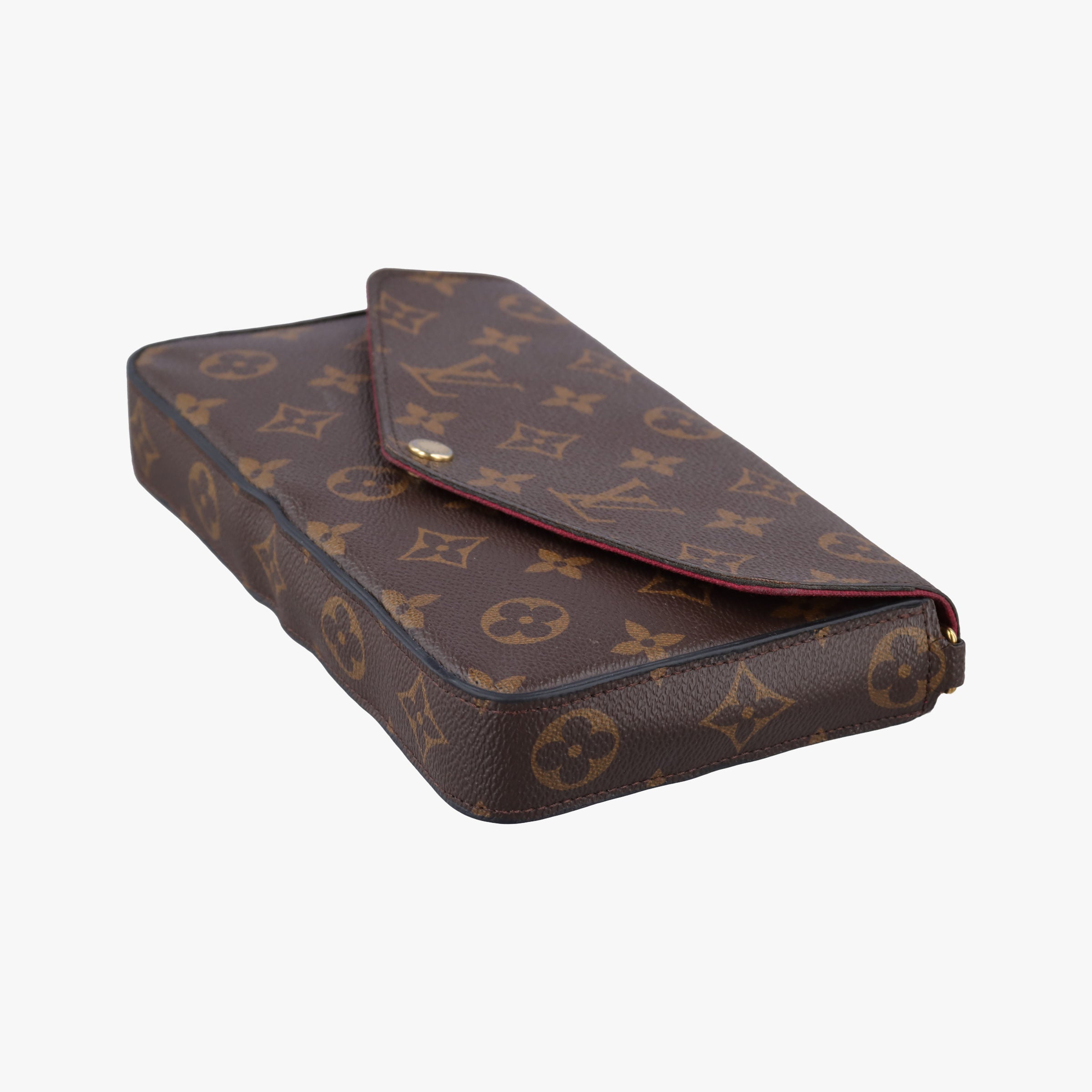 Vintage Louis Vuitton Pochette Felicie Brown Monogram Canvas M61276 shoulderbag | stylenewstar