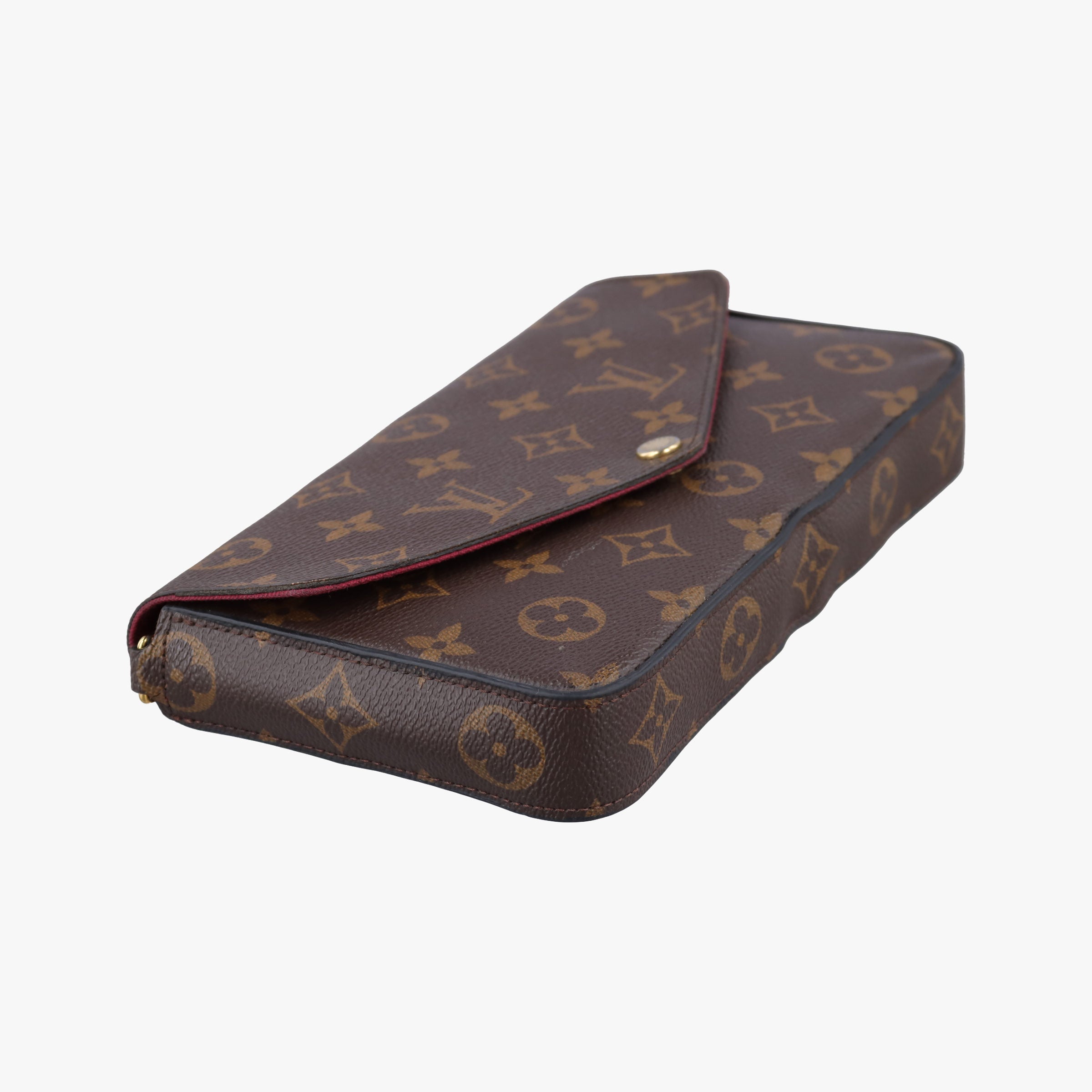 Vintage Louis Vuitton Pochette Felicie Brown Monogram Canvas M61276 shoulderbag | stylenewstar