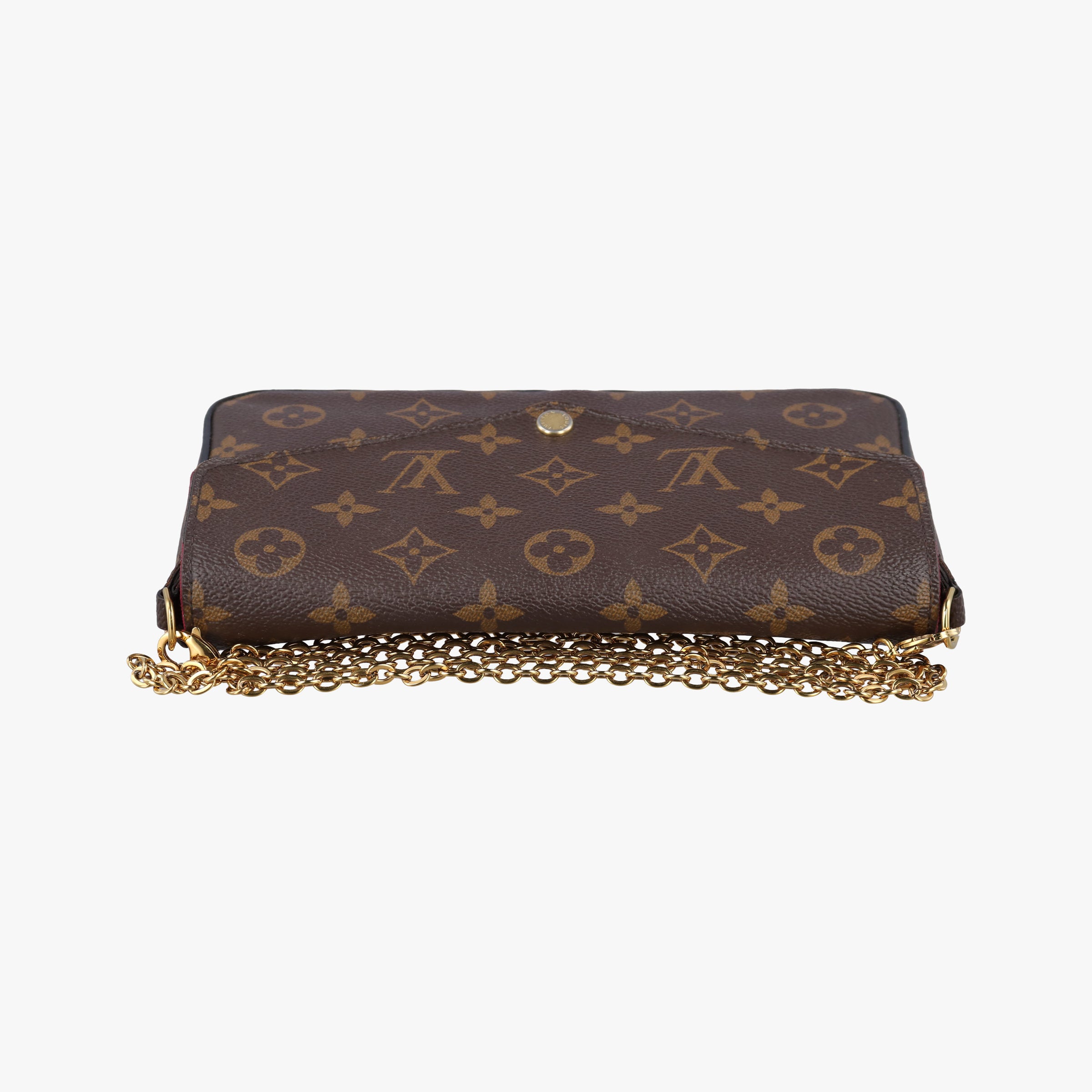 Vintage Louis Vuitton Pochette Felicie Brown Monogram Canvas M61276 shoulderbag | stylenewstar