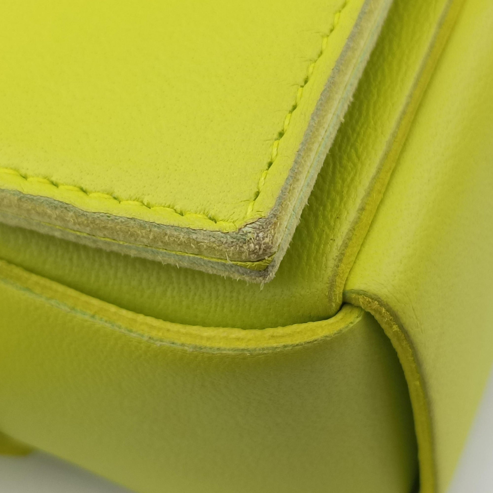 Vintage Bottega Veneta cassette Green lambskin  shoulderbag | stylenewstar