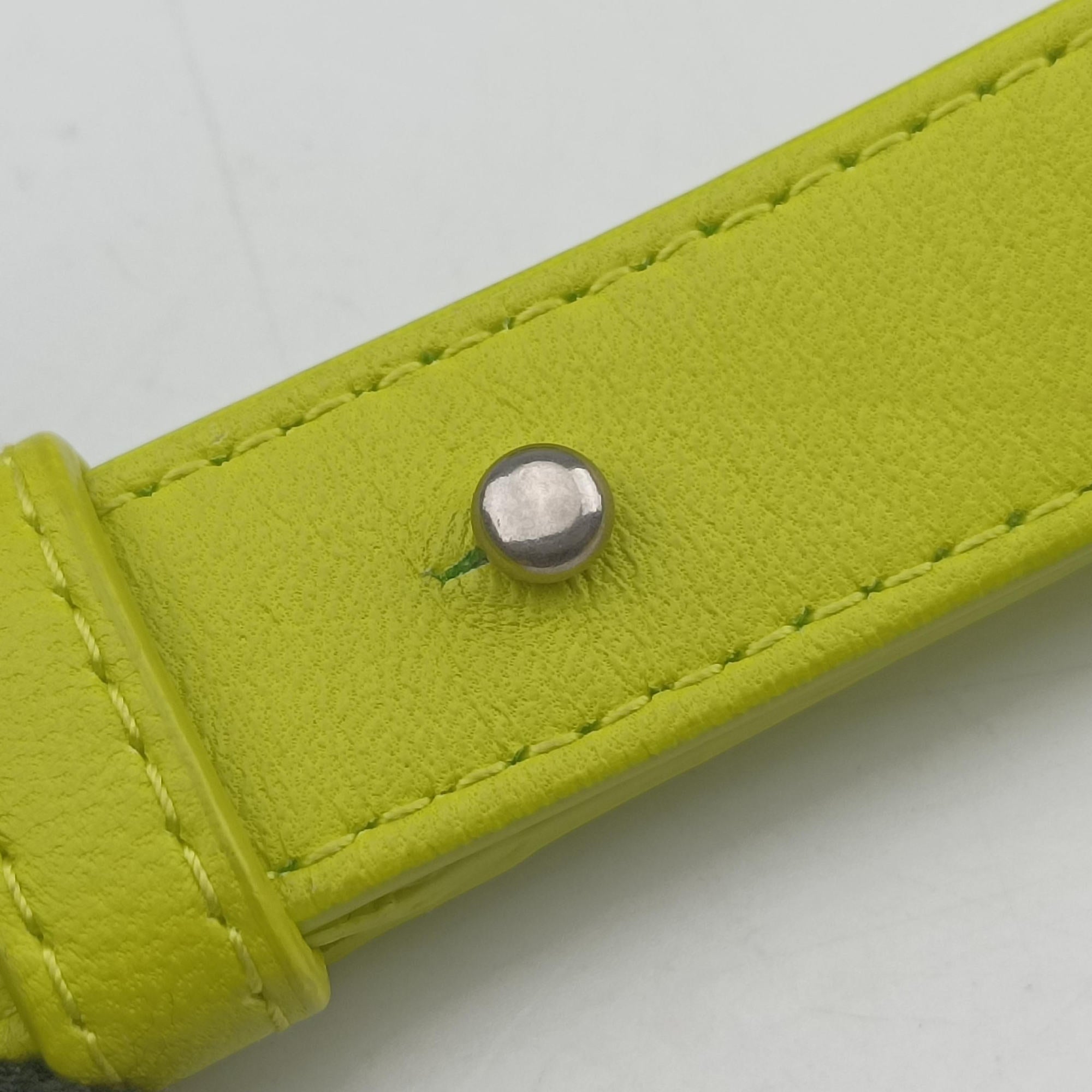 Vintage Bottega Veneta cassette Green lambskin  shoulderbag | stylenewstar