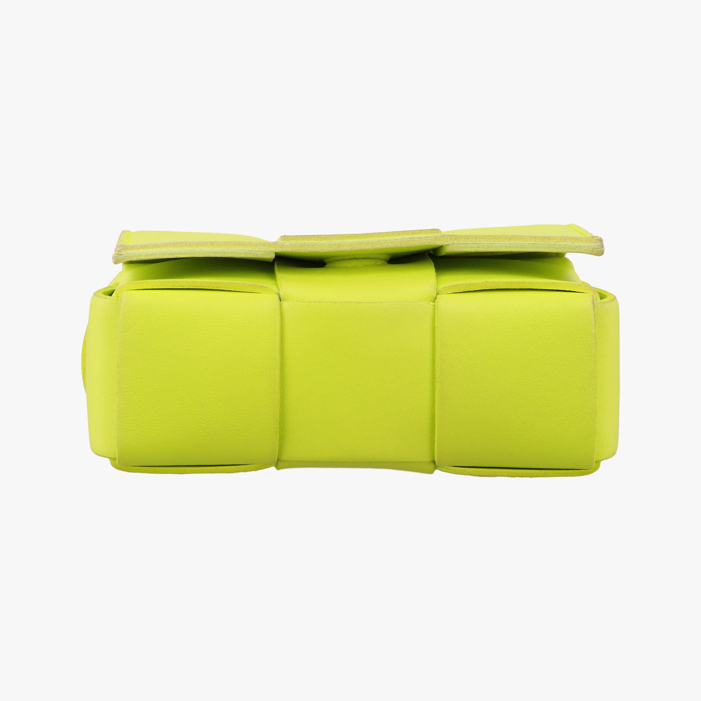 Vintage Bottega Veneta cassette Green lambskin  shoulderbag | stylenewstar