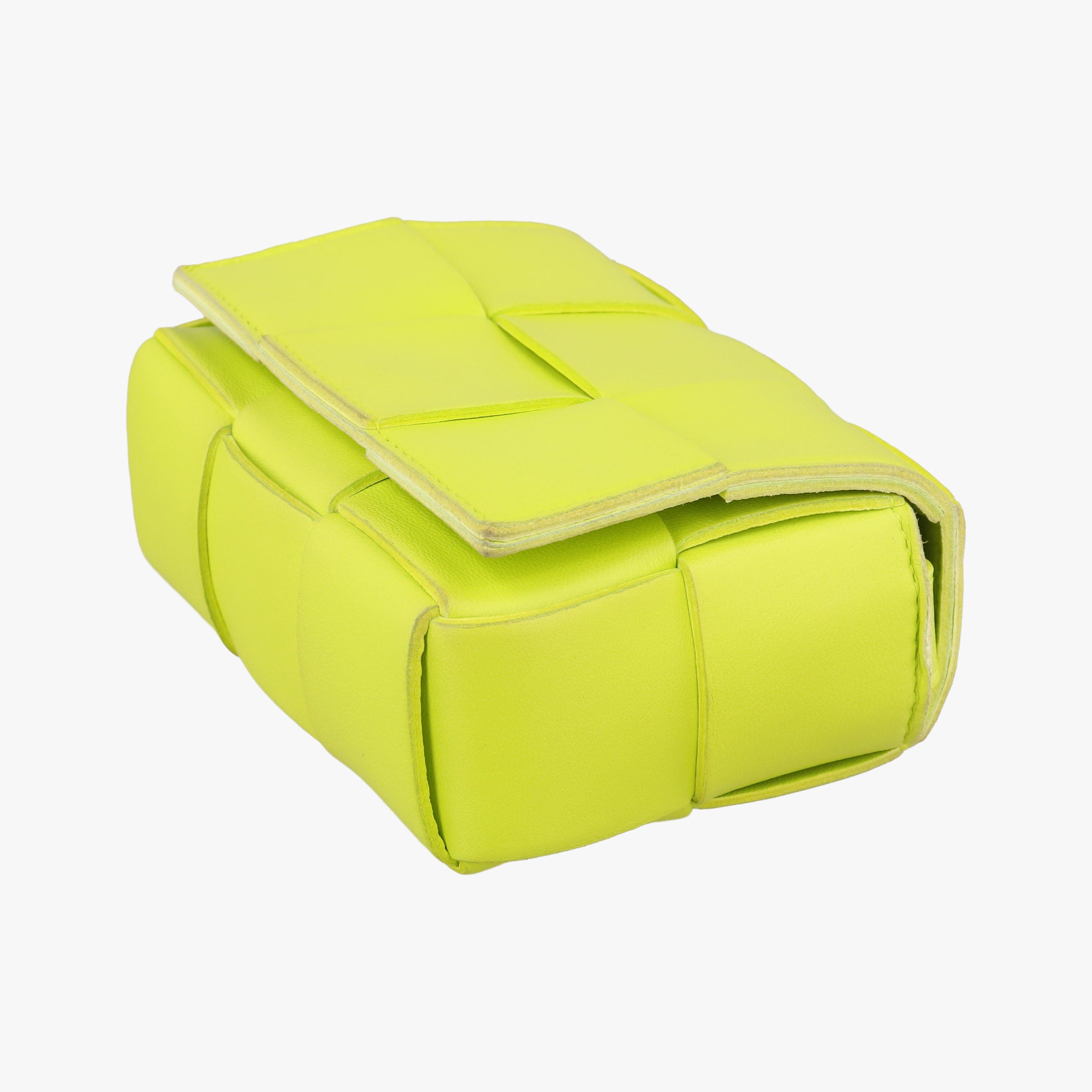 Vintage Bottega Veneta cassette Green lambskin  shoulderbag | stylenewstar
