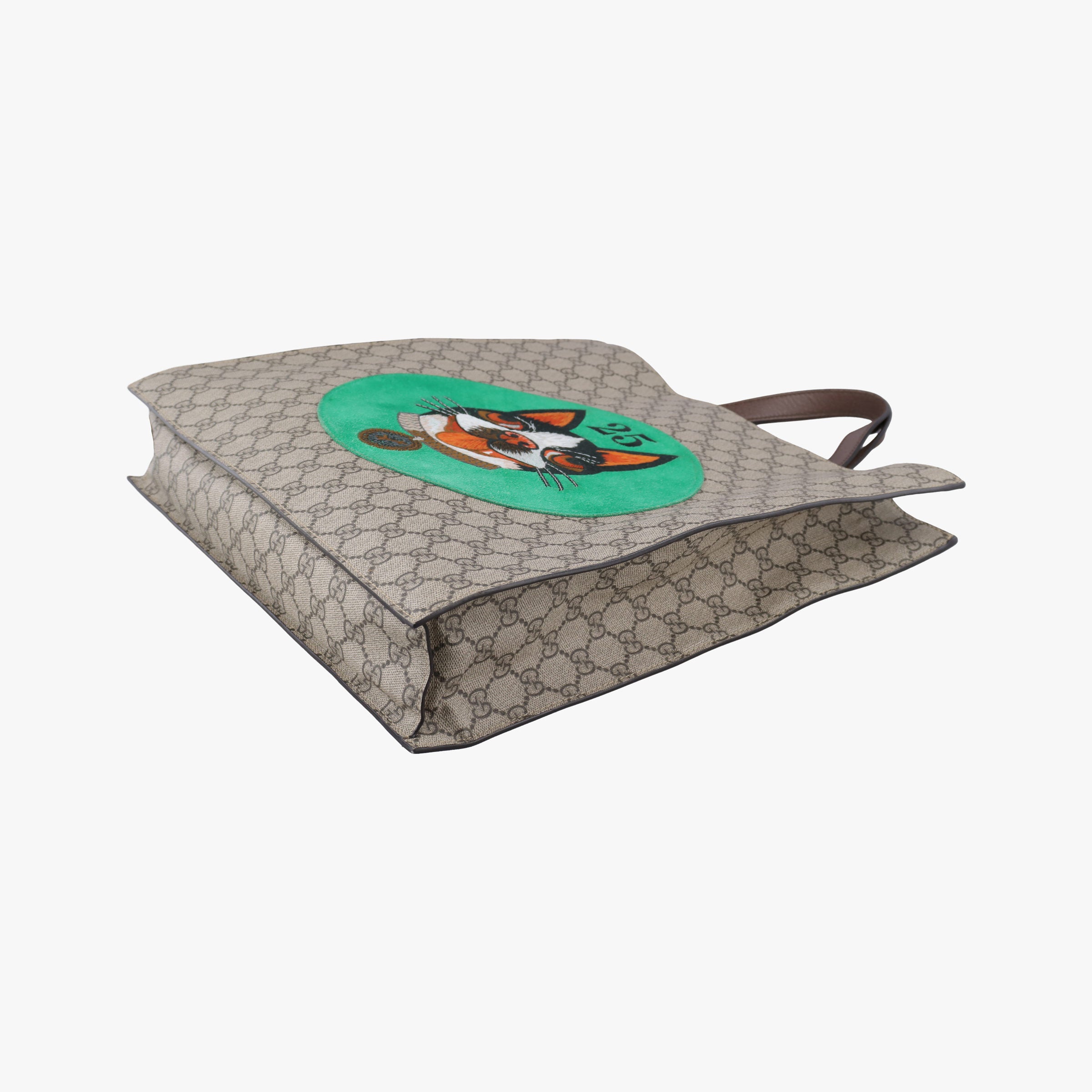 Vintage Gucci GG Supreme Bee Multicolour PVC coated canvas × suede 450950 shoulderbag | stylenewstar
