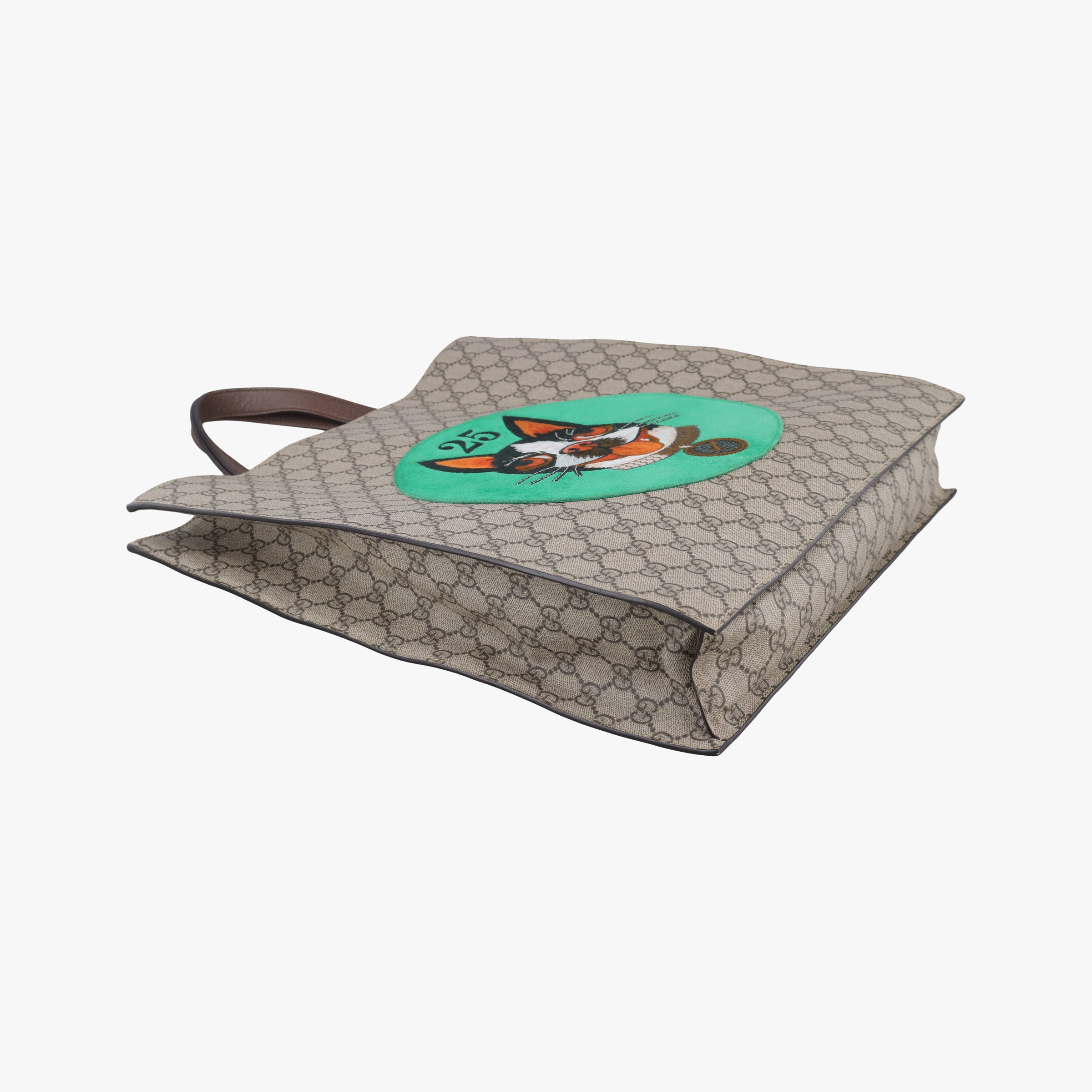 Vintage Gucci GG Supreme Bee Multicolour PVC coated canvas × suede 450950 shoulderbag | stylenewstar
