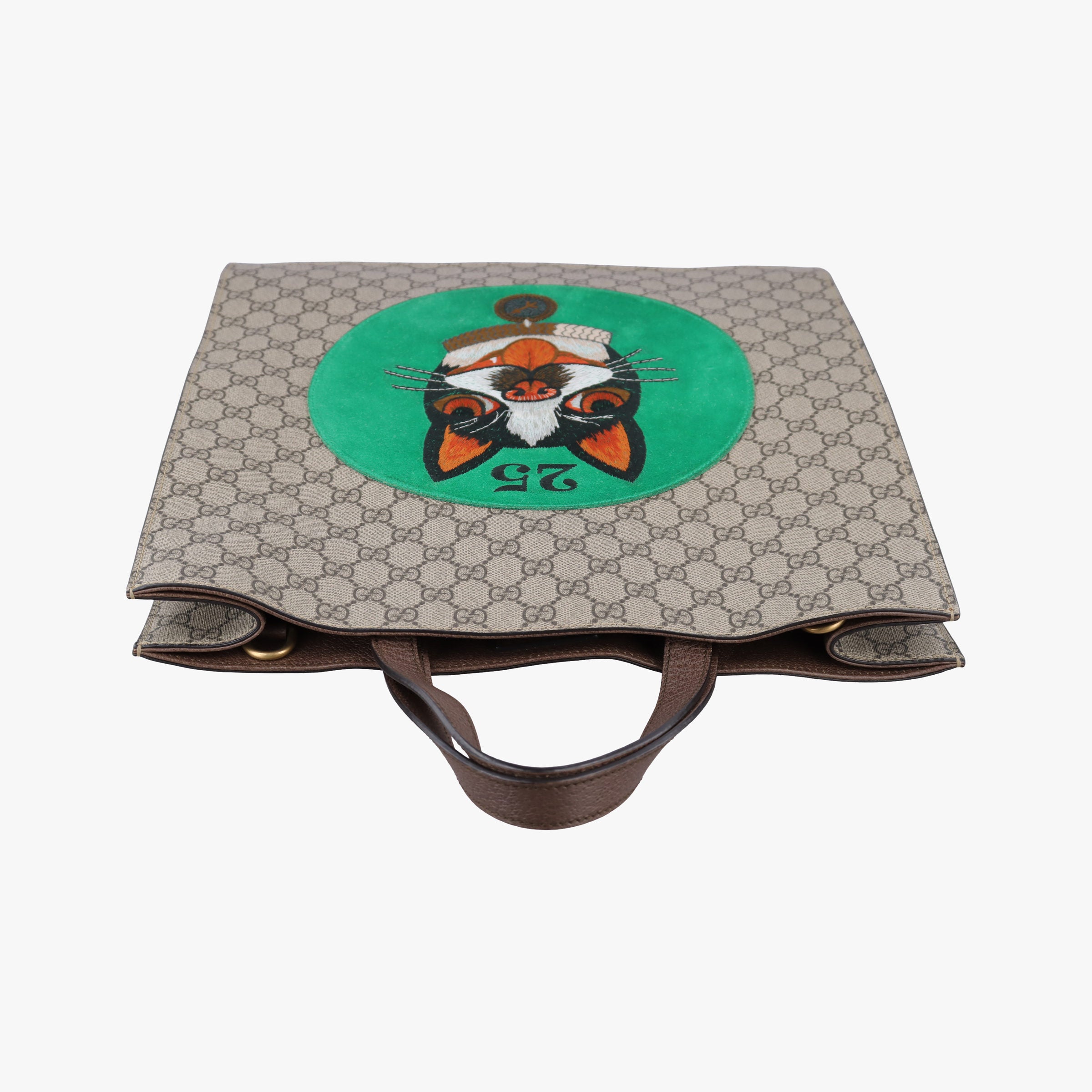 Vintage Gucci GG Supreme Bee Multicolour PVC coated canvas × suede 450950 shoulderbag | stylenewstar