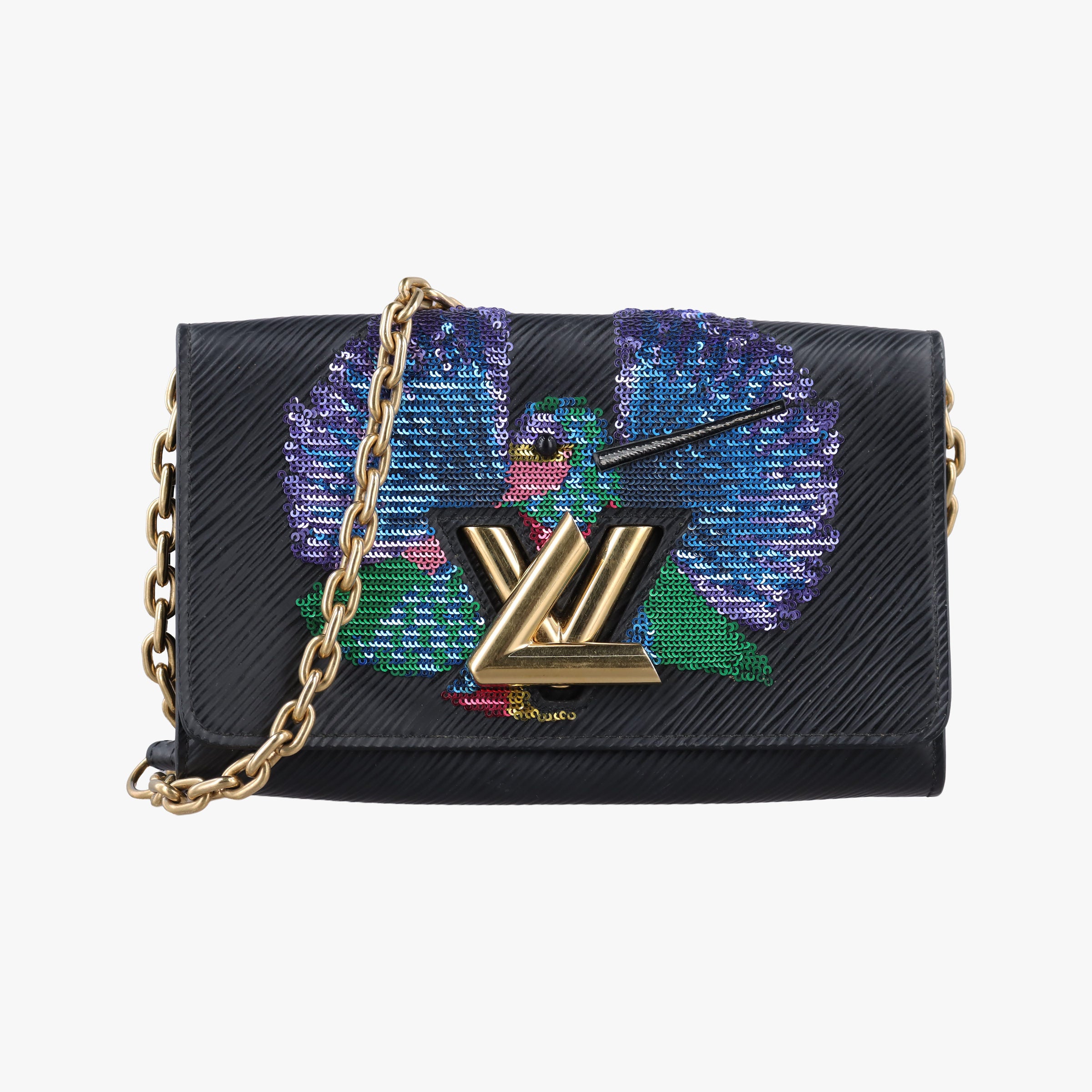 Pre-owned Louis Vuitton Twist Noir x Multicolour EPI M64798 shoulderbag | stylenewstar