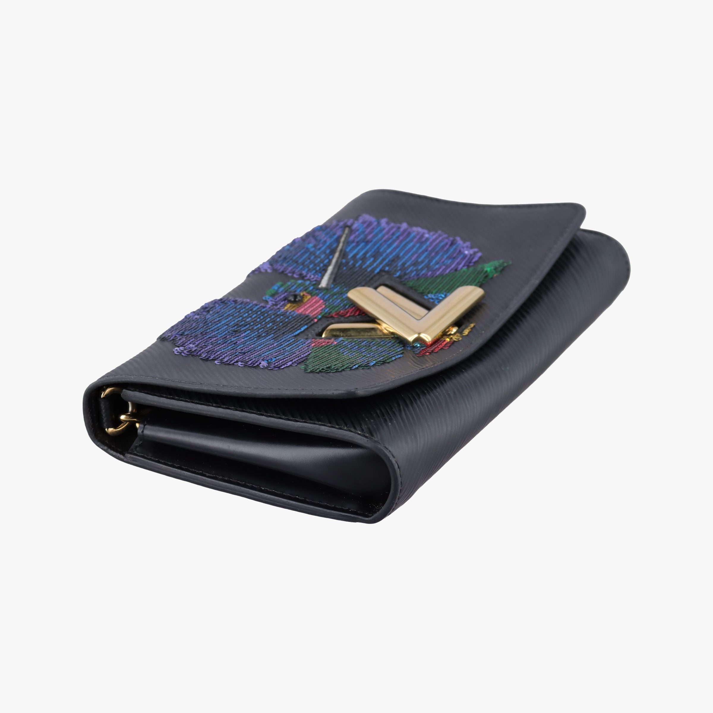 Pre-owned Louis Vuitton Twist Noir x Multicolour EPI M64798 shoulderbag | stylenewstar
