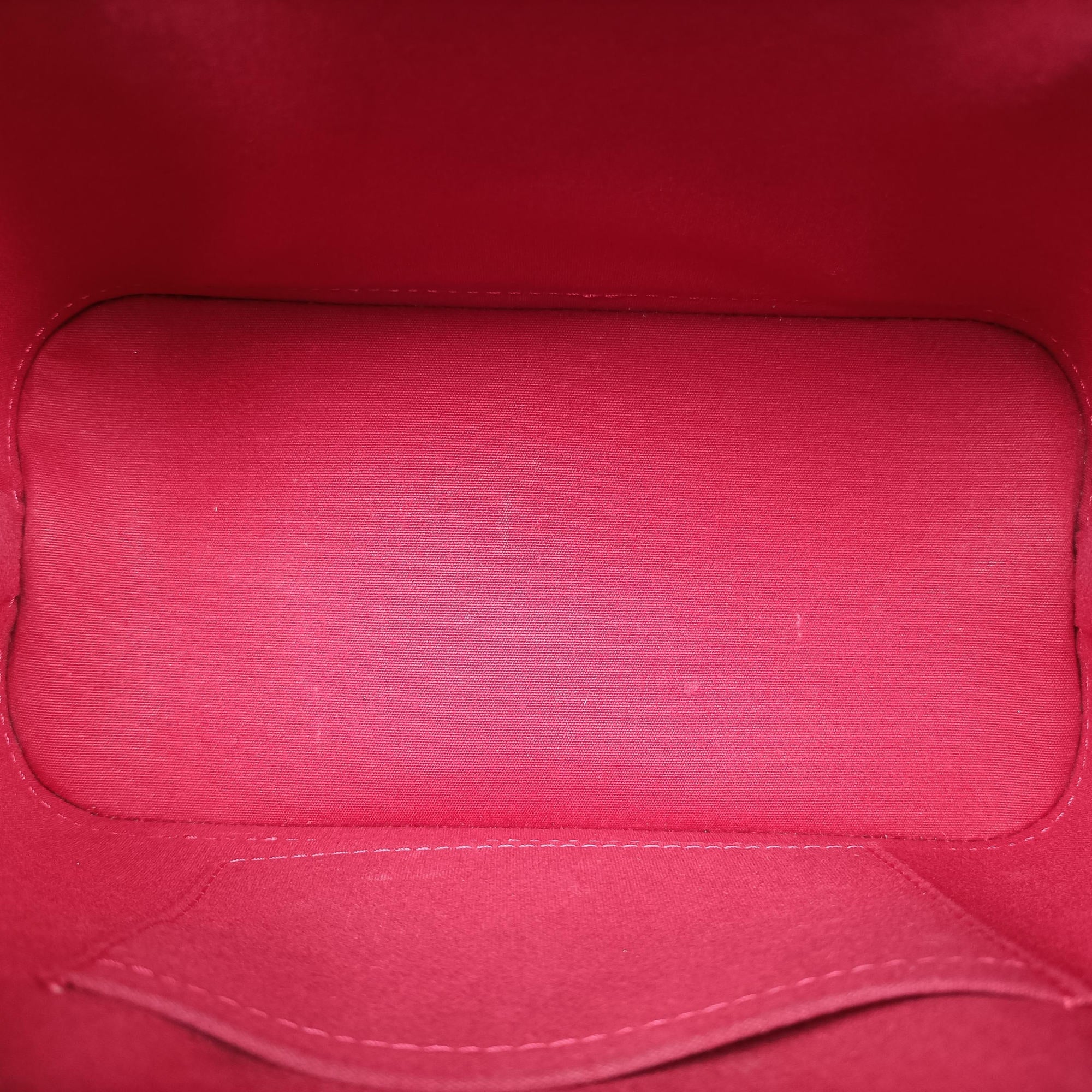 Pre-owned Louis Vuitton Alma BB pomme d'amour Vernis M91606 shoulderbag | stylenewstar