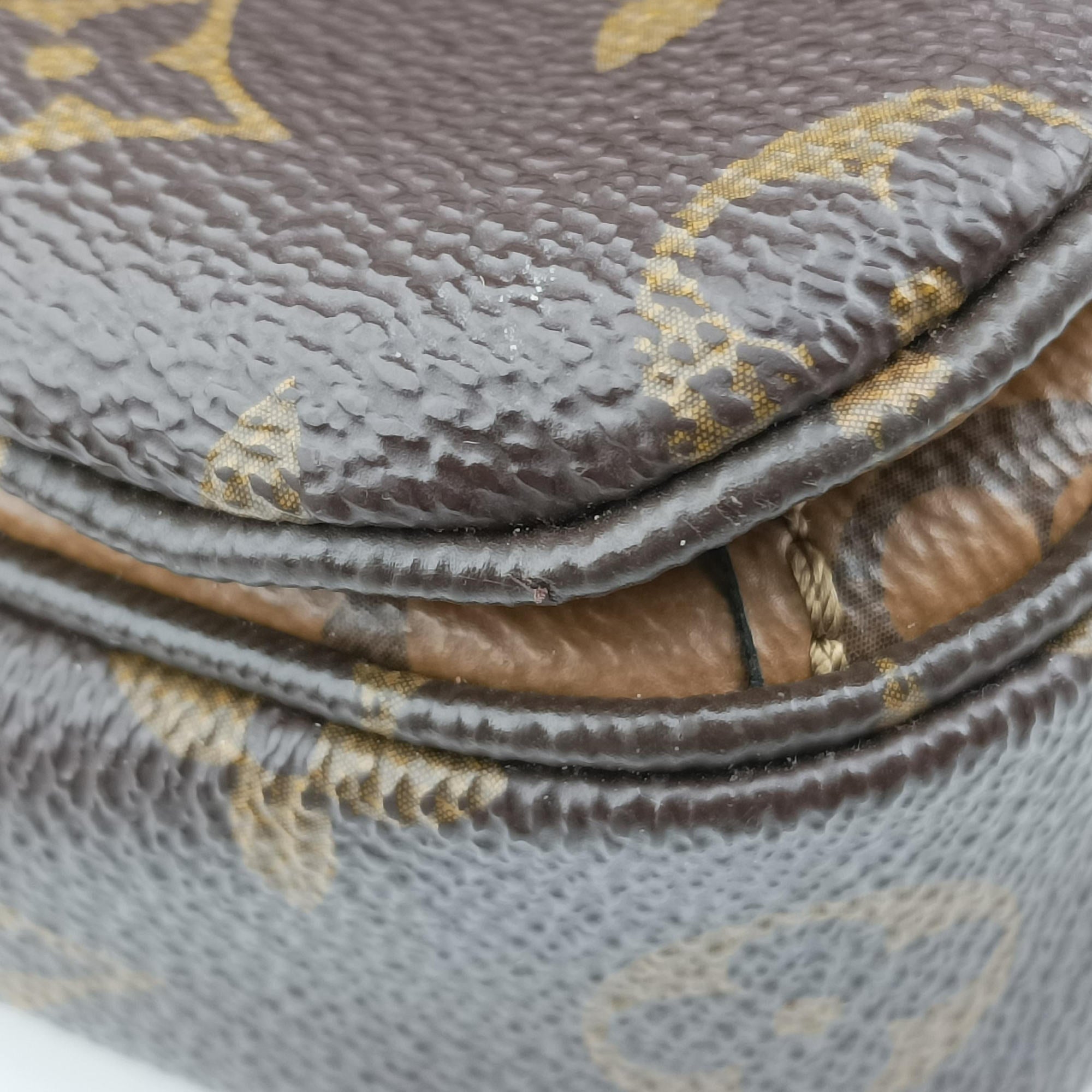 Secondhand Louis Vuitton Pochette Metis MM Brown Monogram Canvas M44876 shoulderbag | stylenewstar