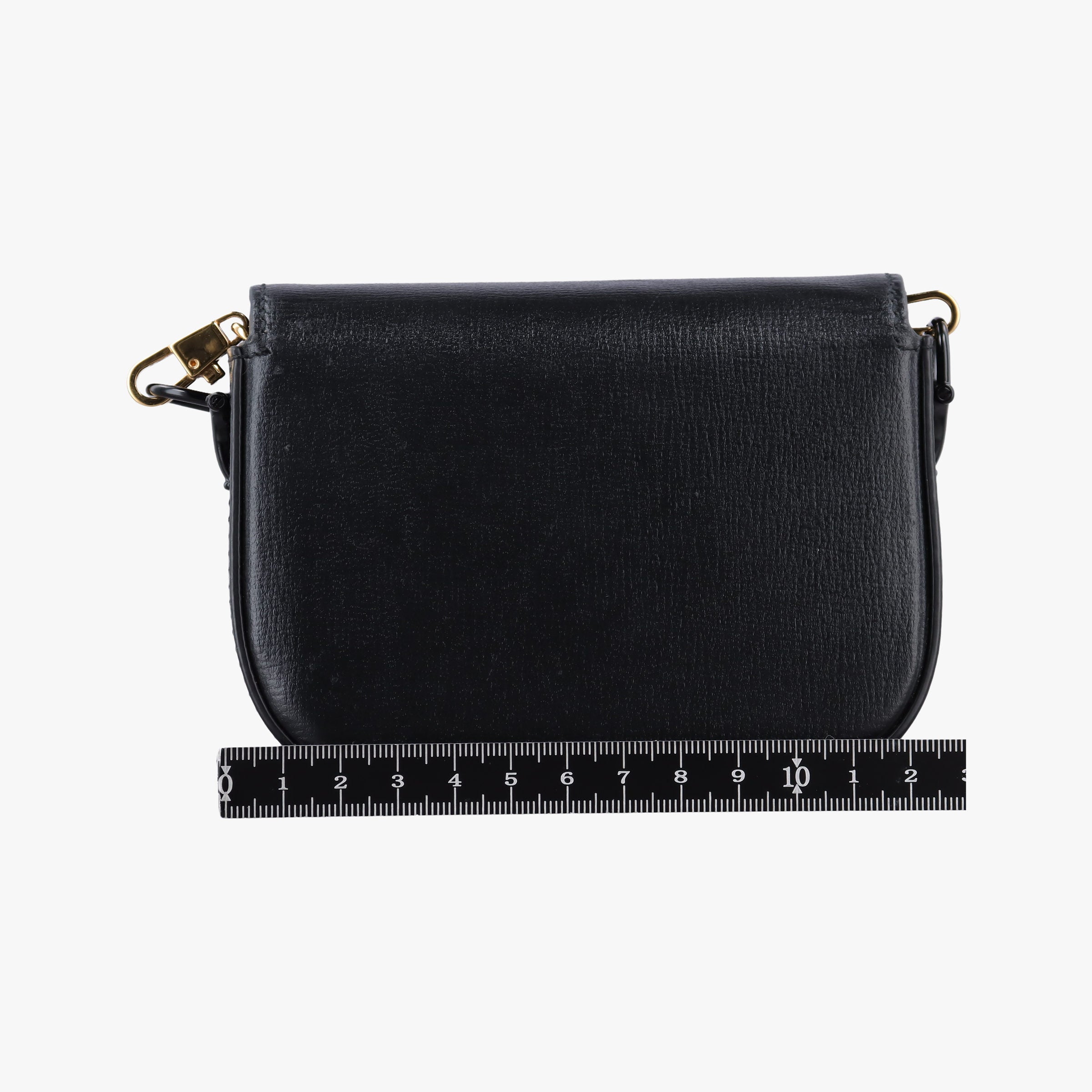 Pre-owned Gucci Horsebit Black Leather 726863 shoulderbag | stylenewstar