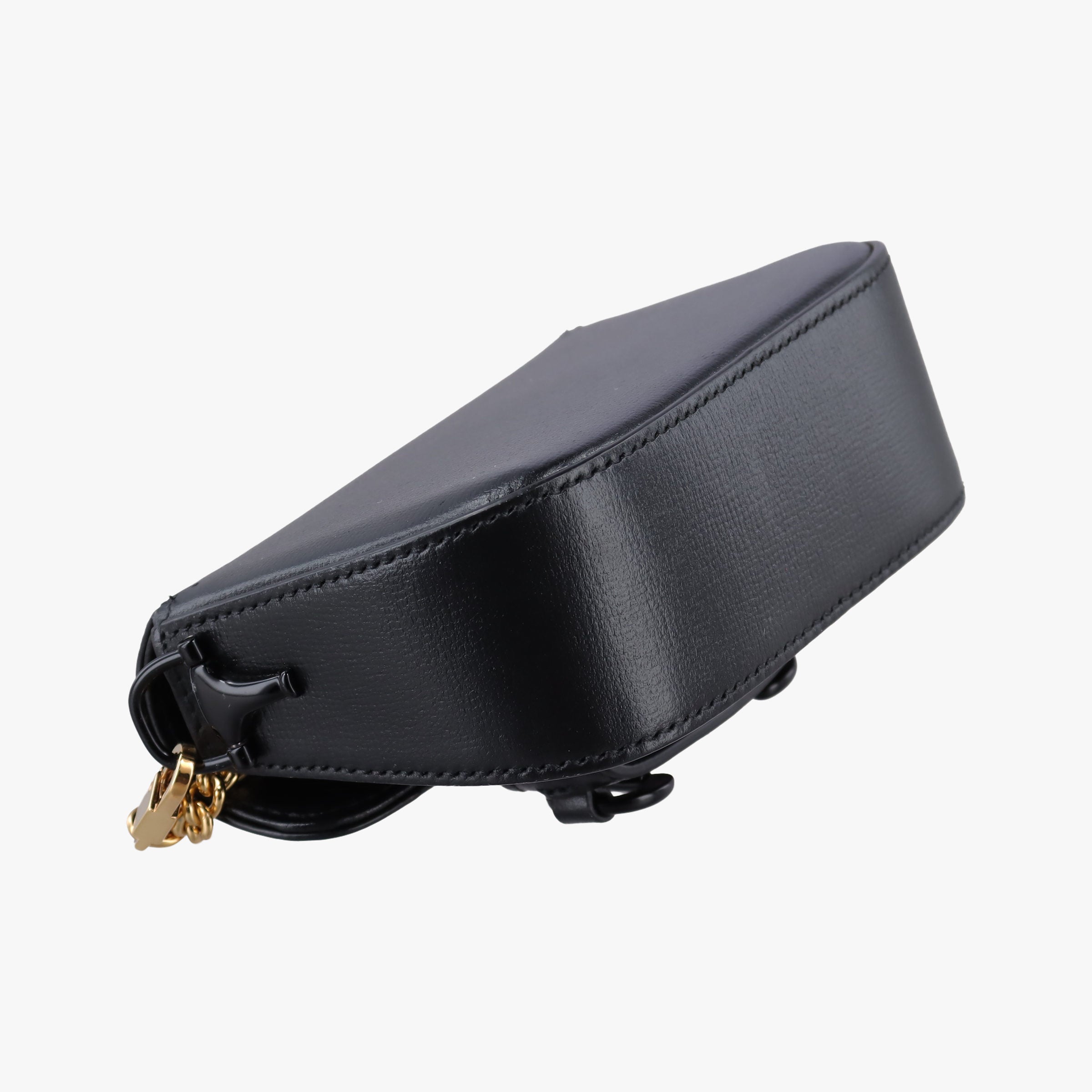 Pre-owned Gucci Horsebit Black Leather 726863 shoulderbag | stylenewstar