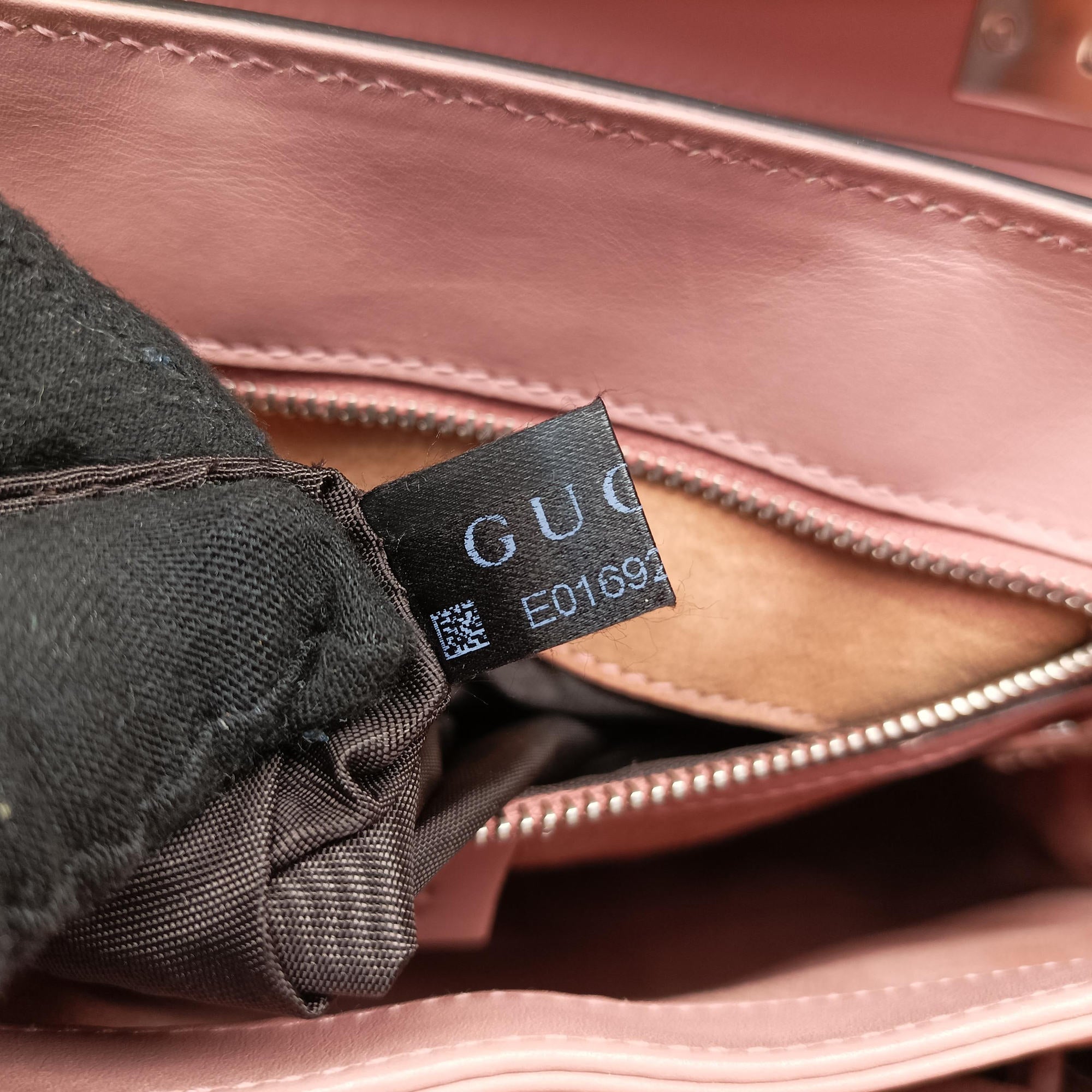 Secondhand Gucci Bamboo Pink Leather 331830 handbag | stylenewstar