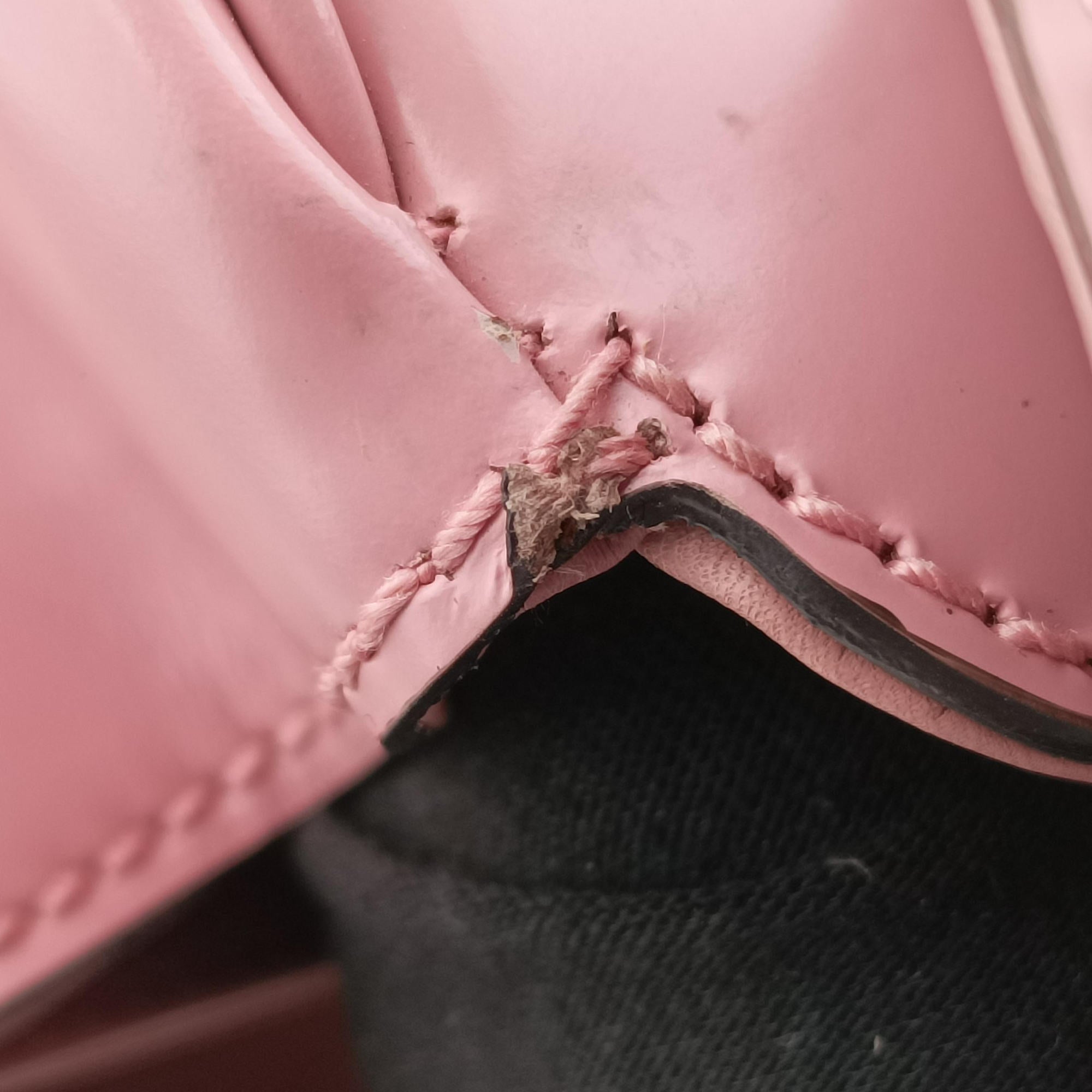 Secondhand Gucci Bamboo Pink Leather 331830 handbag | stylenewstar