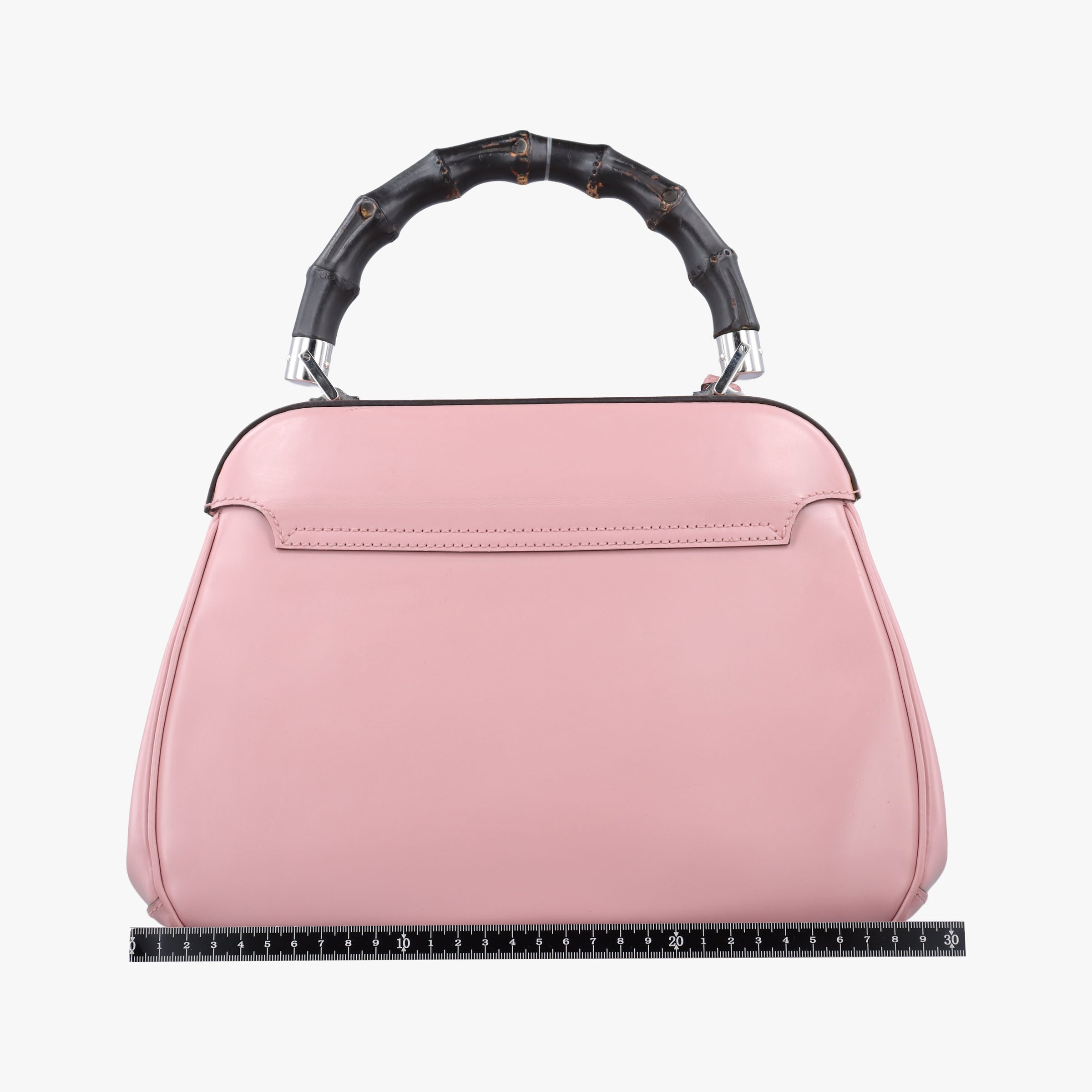 Secondhand Gucci Bamboo Pink Leather 331830 handbag | stylenewstar
