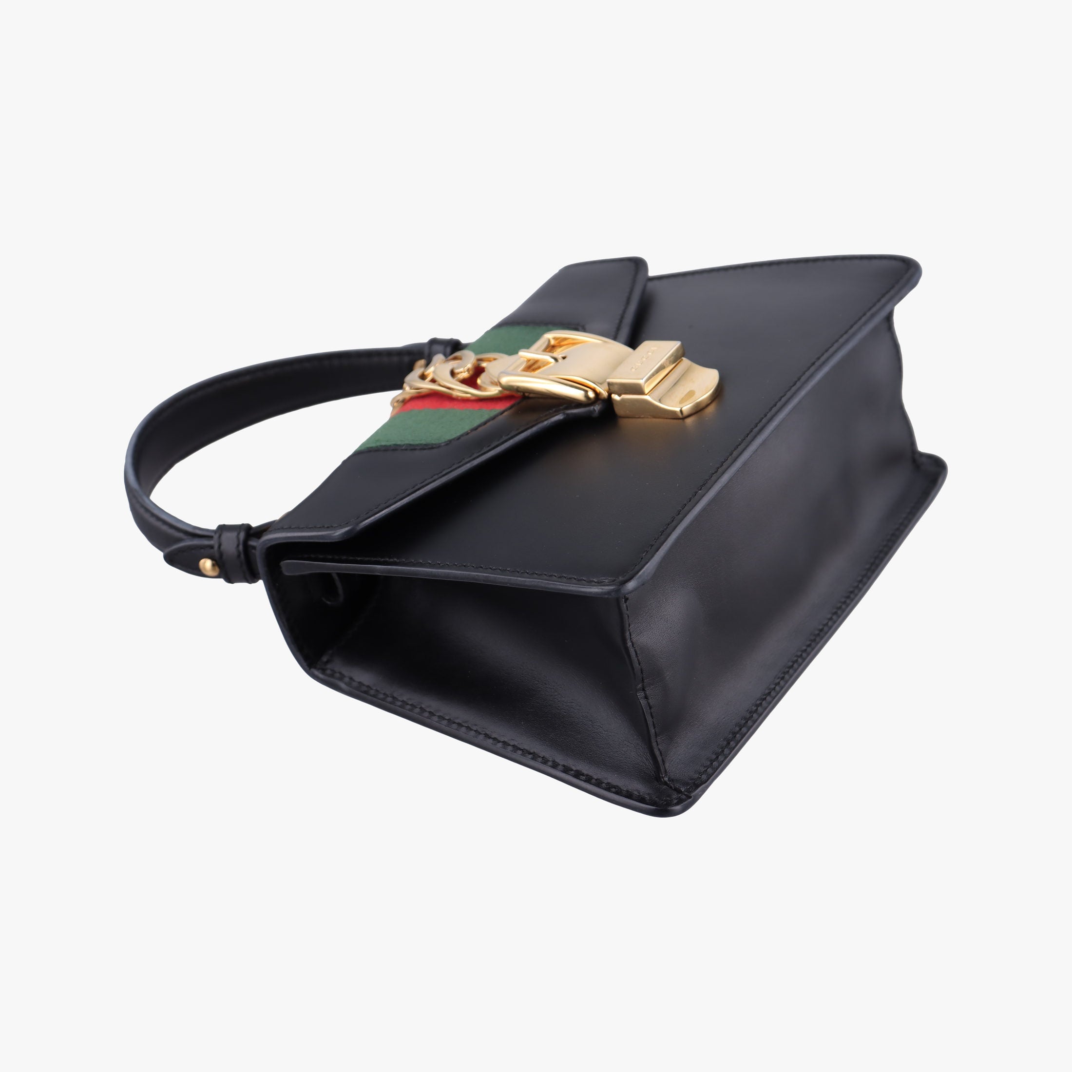 Vintage Gucci Sylvie Black Leather 470270 shoulderbag | stylenewstar