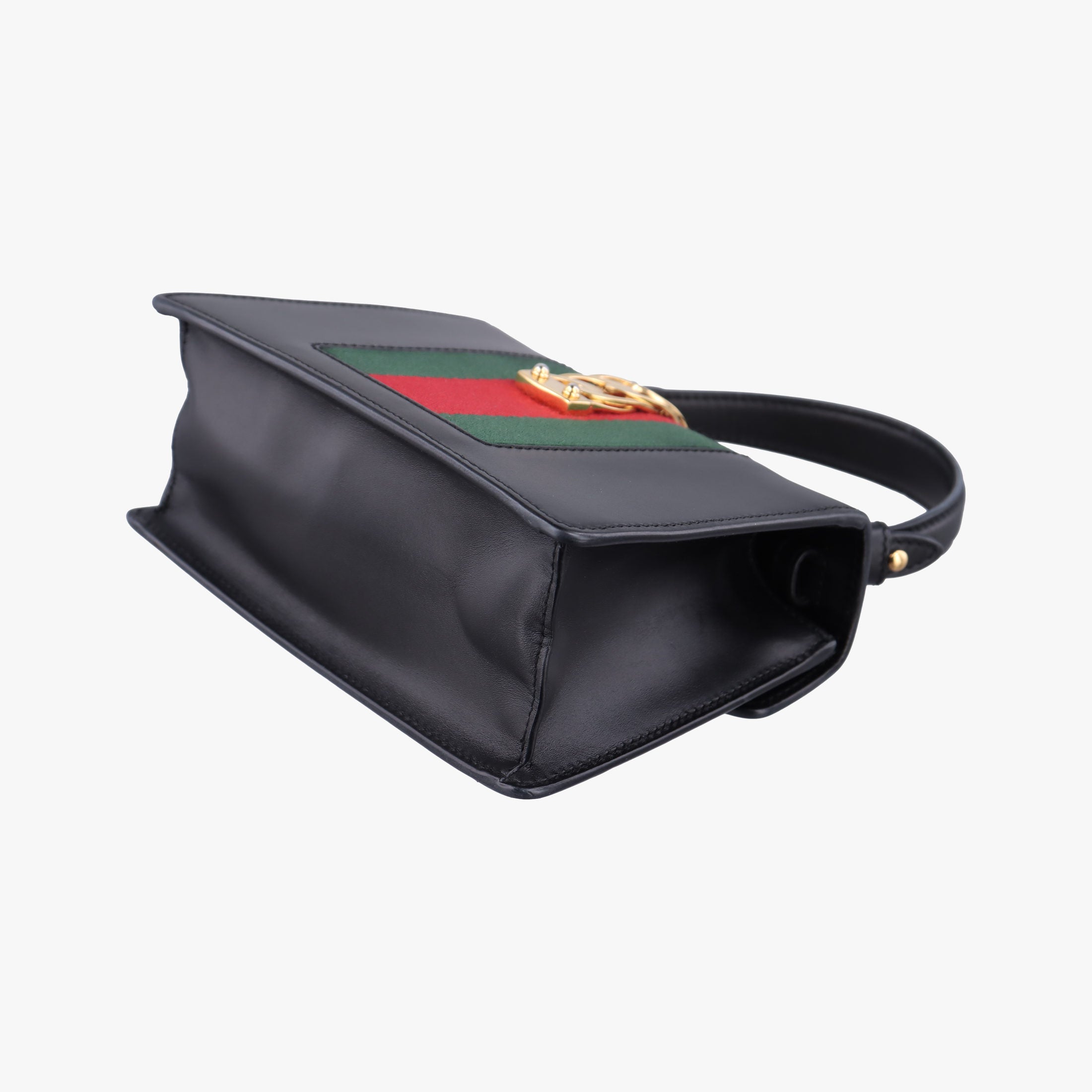 Vintage Gucci Sylvie Black Leather 470270 shoulderbag | stylenewstar