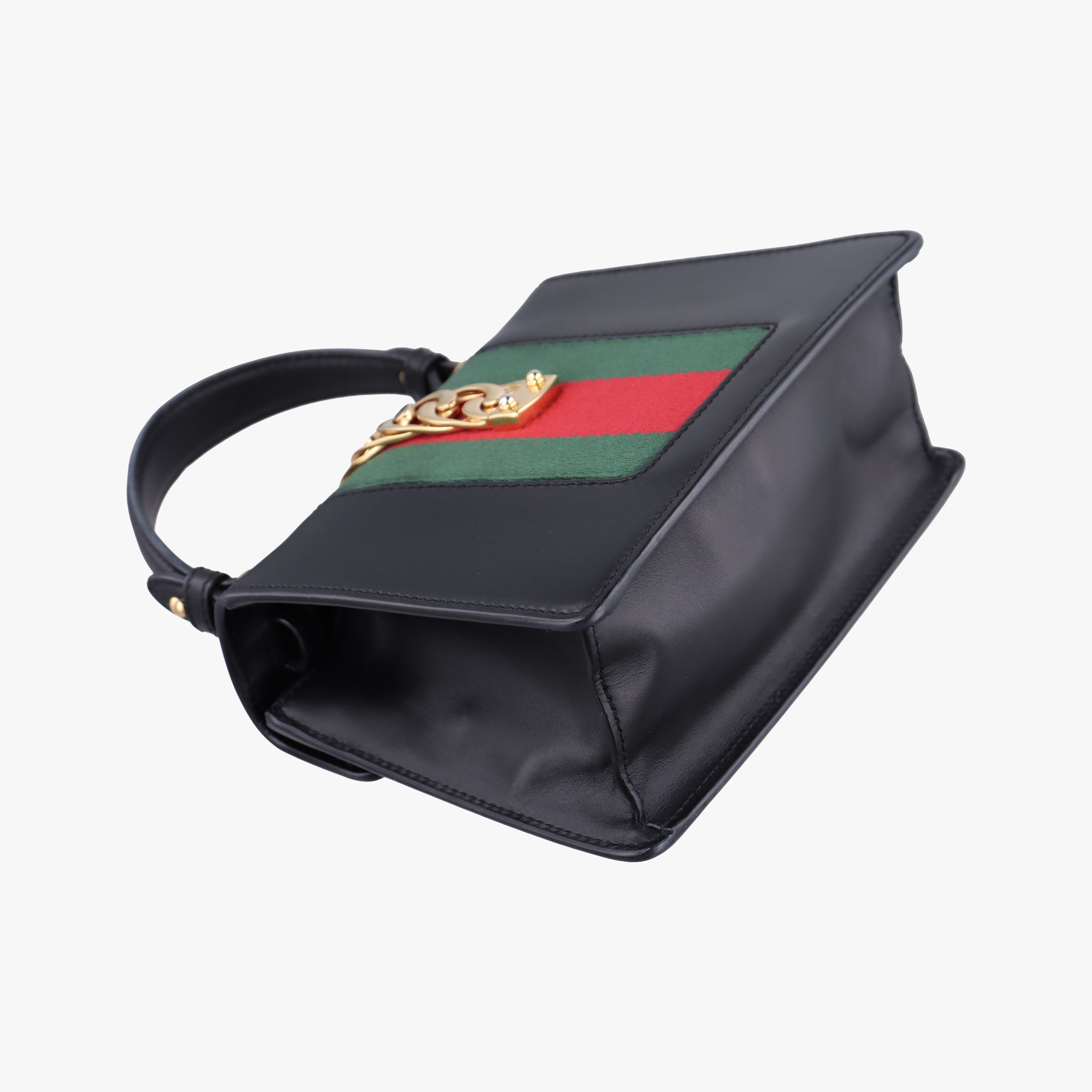 Vintage Gucci Sylvie Black Leather 470270 shoulderbag | stylenewstar
