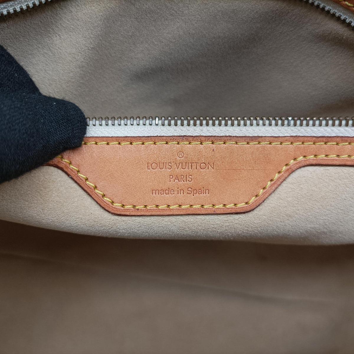 Secondhand Louis Vuitton HAMPSTEAD MM AZUR Damier Canvas N51206 shoulderbag | stylenewstar