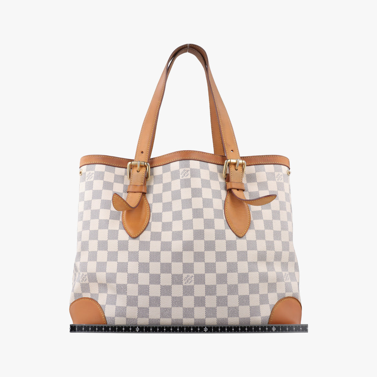 Secondhand Louis Vuitton HAMPSTEAD MM AZUR Damier Canvas N51206 shoulderbag | stylenewstar