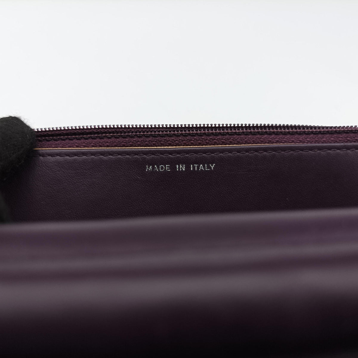 Secondhand Chanel BOY CHANEL Chain Wallet Purple velour A68911 shoulderbag | stylenewstar