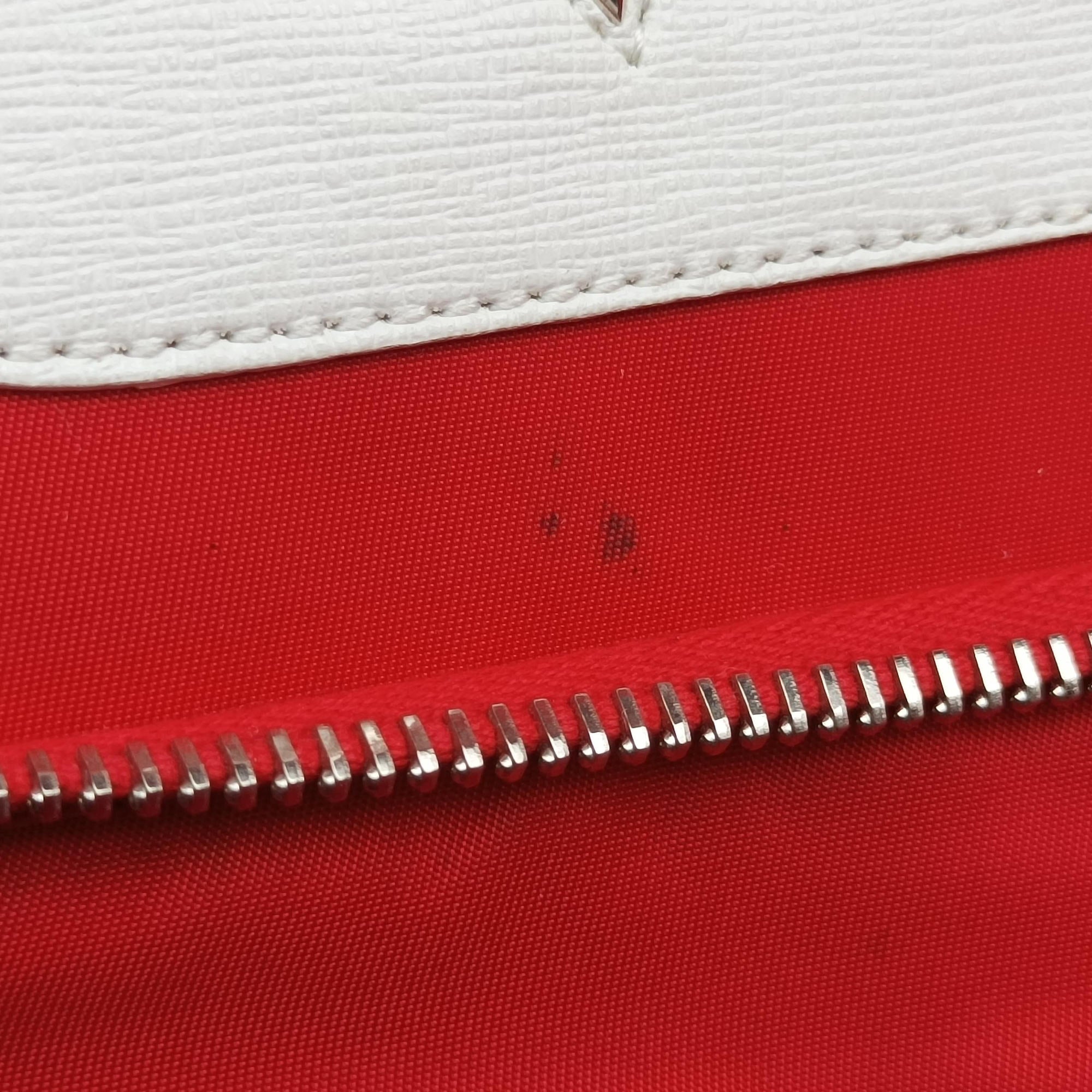Pre-owned Fendi monster bag bugs Red x Black Nylon×leather 7VZ012 backpack/rucksack | stylenewstar