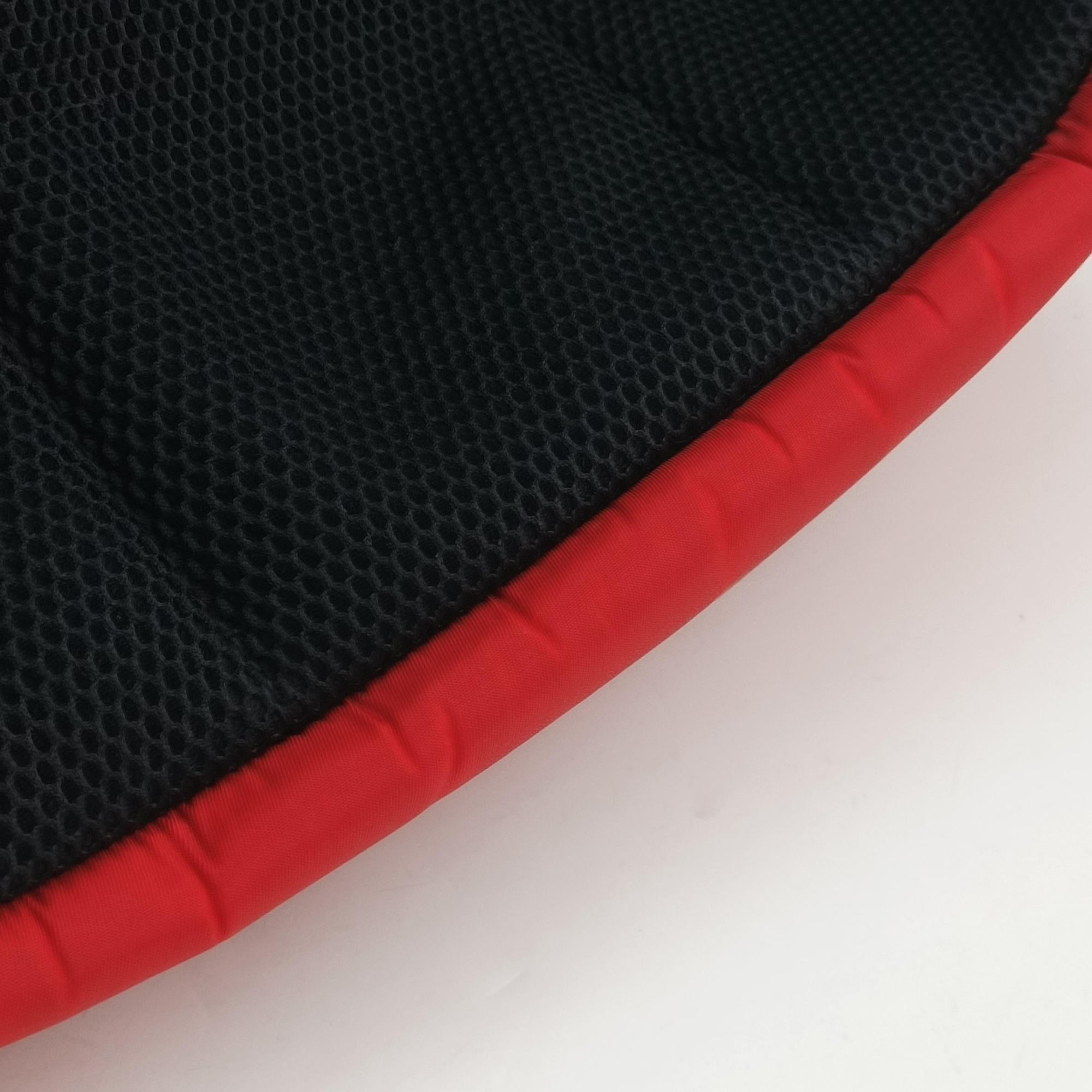 Pre-owned Fendi monster bag bugs Red x Black Nylon×leather 7VZ012 backpack/rucksack | stylenewstar