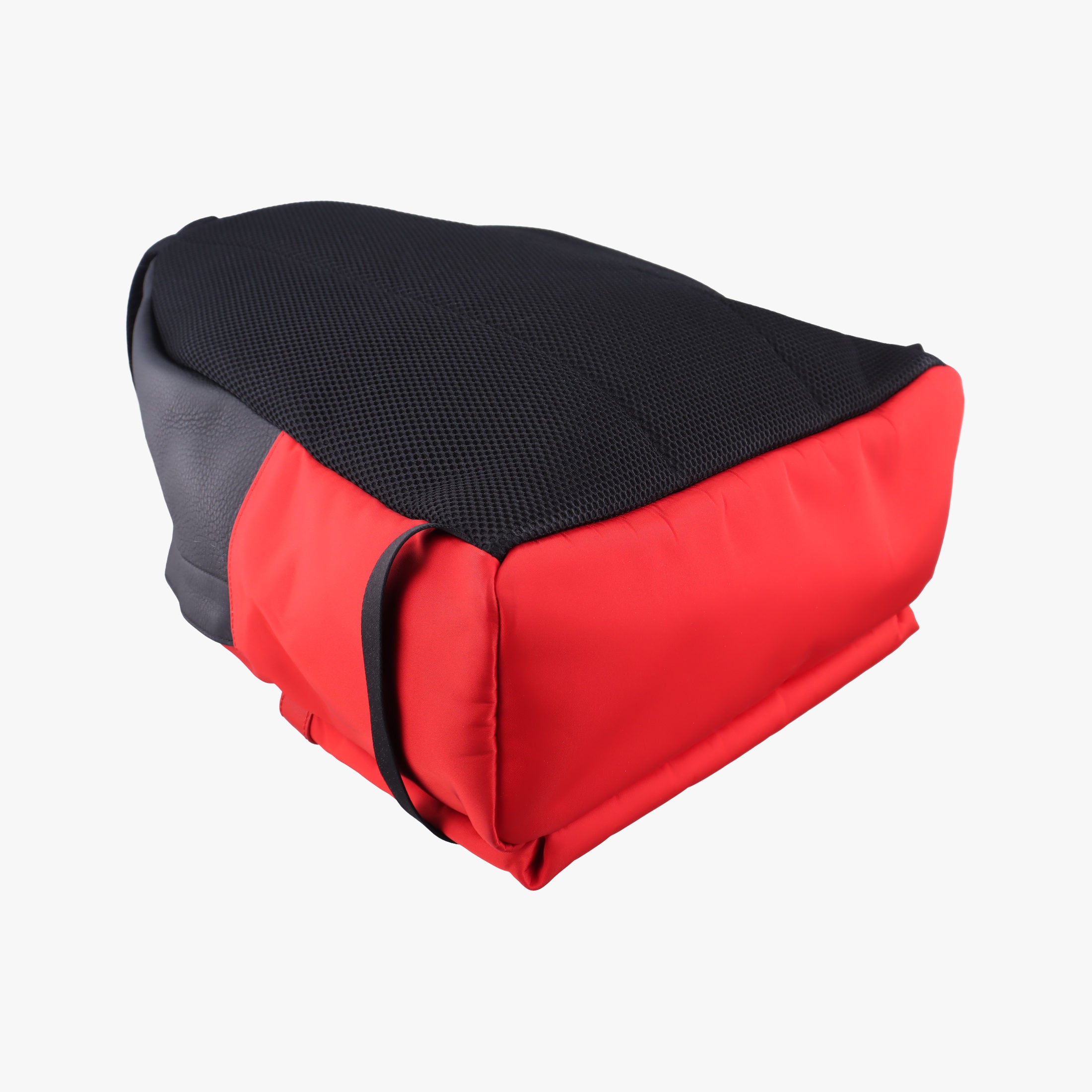Pre-owned Fendi monster bag bugs Red x Black Nylon×leather 7VZ012 backpack/rucksack | stylenewstar