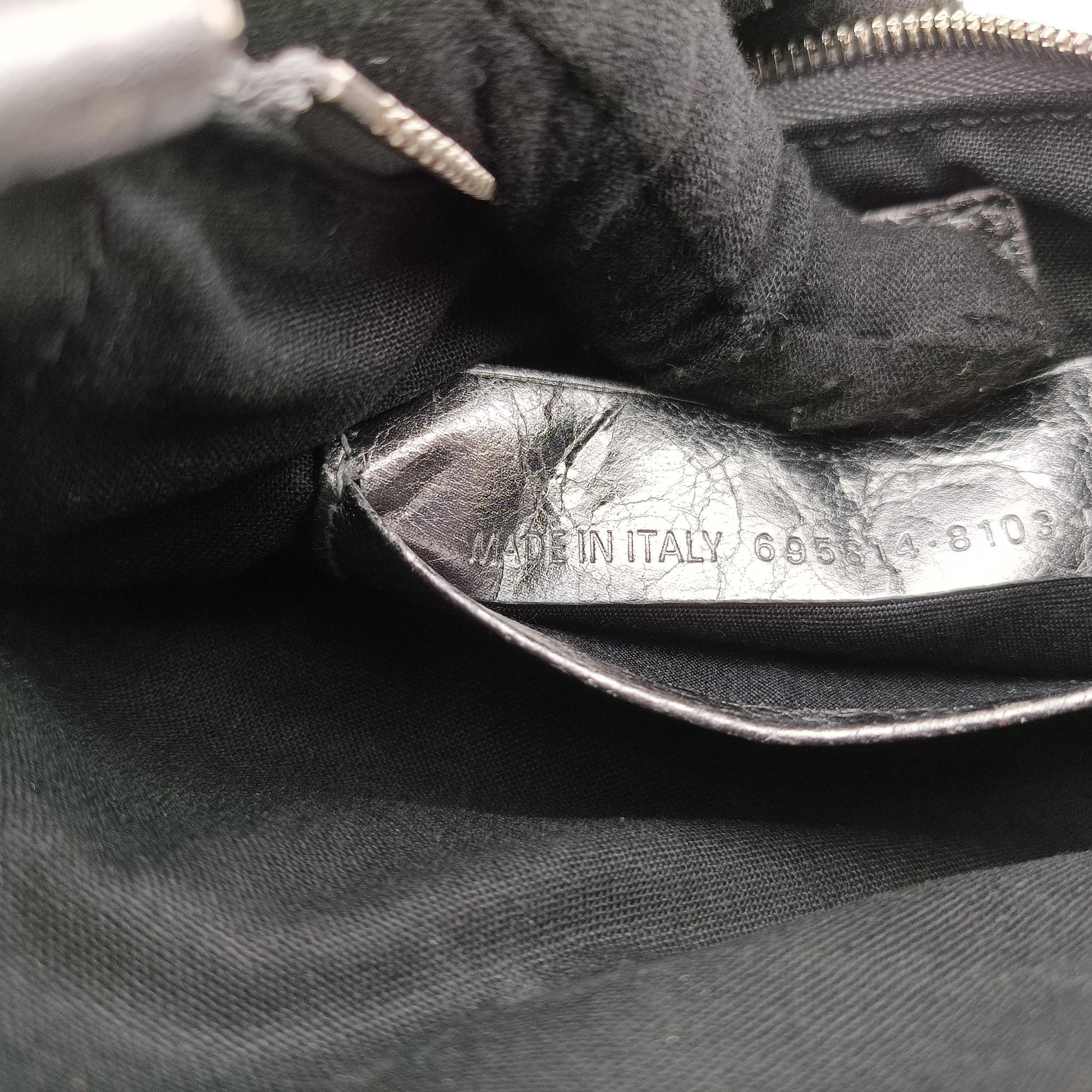 Secondhand Balenciaga Le Cagole mini Silver lambskin  shoulderbag | stylenewstar