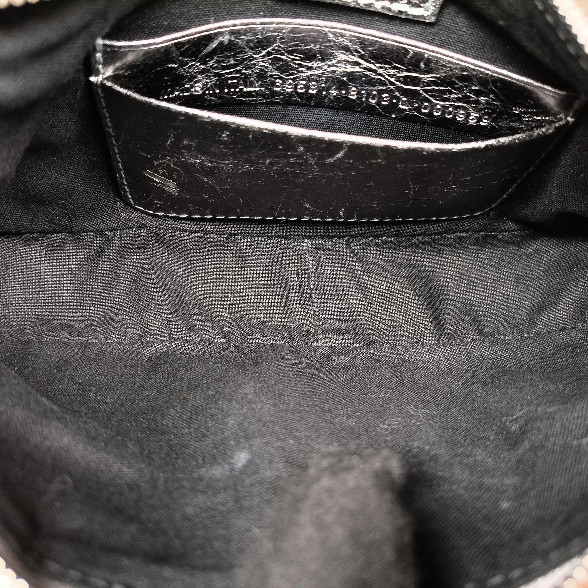 Secondhand Balenciaga Le Cagole mini Silver lambskin  shoulderbag | stylenewstar