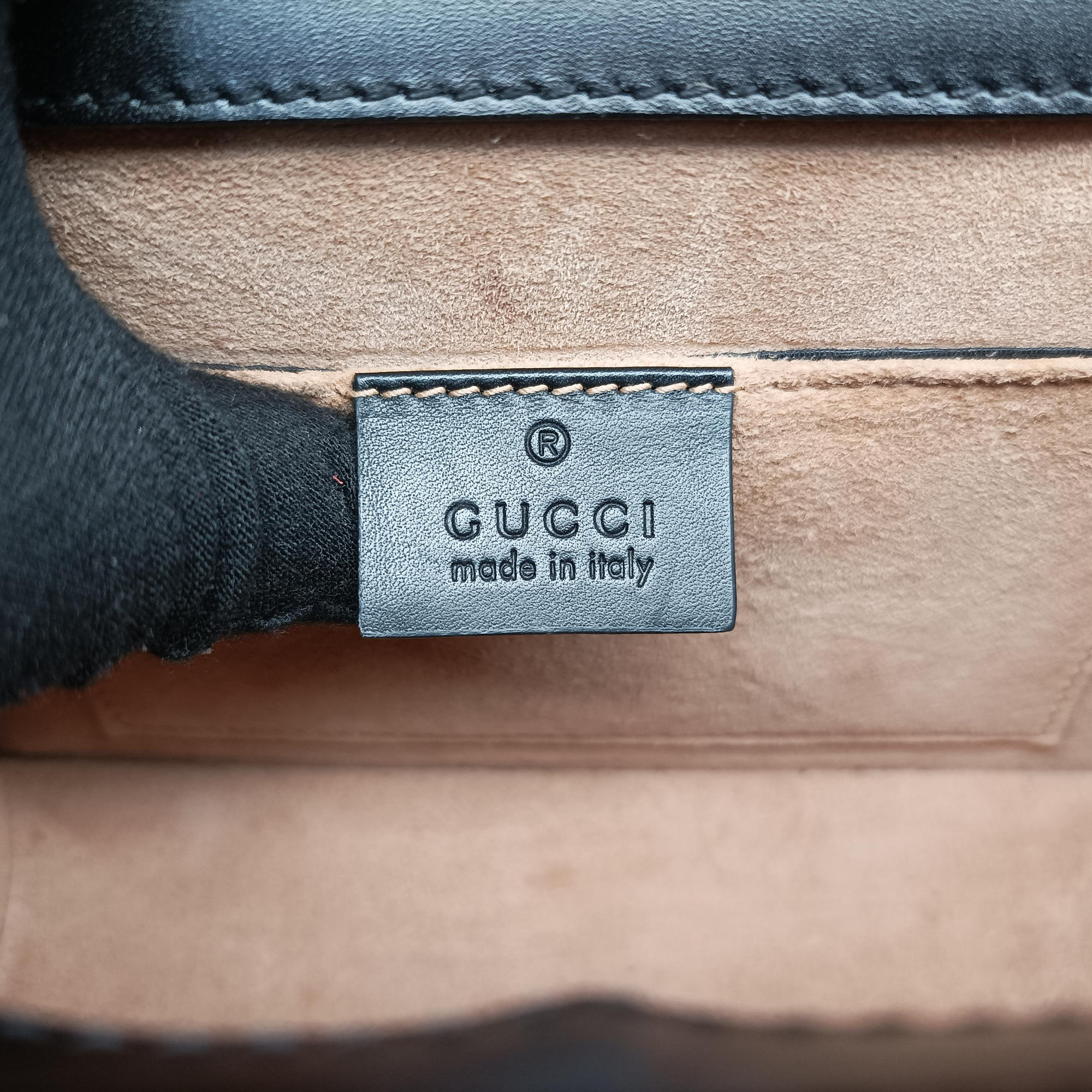 Pre-owned Gucci Sylvie Multicolour ponyhair×leather 470270 shoulderbag | stylenewstar