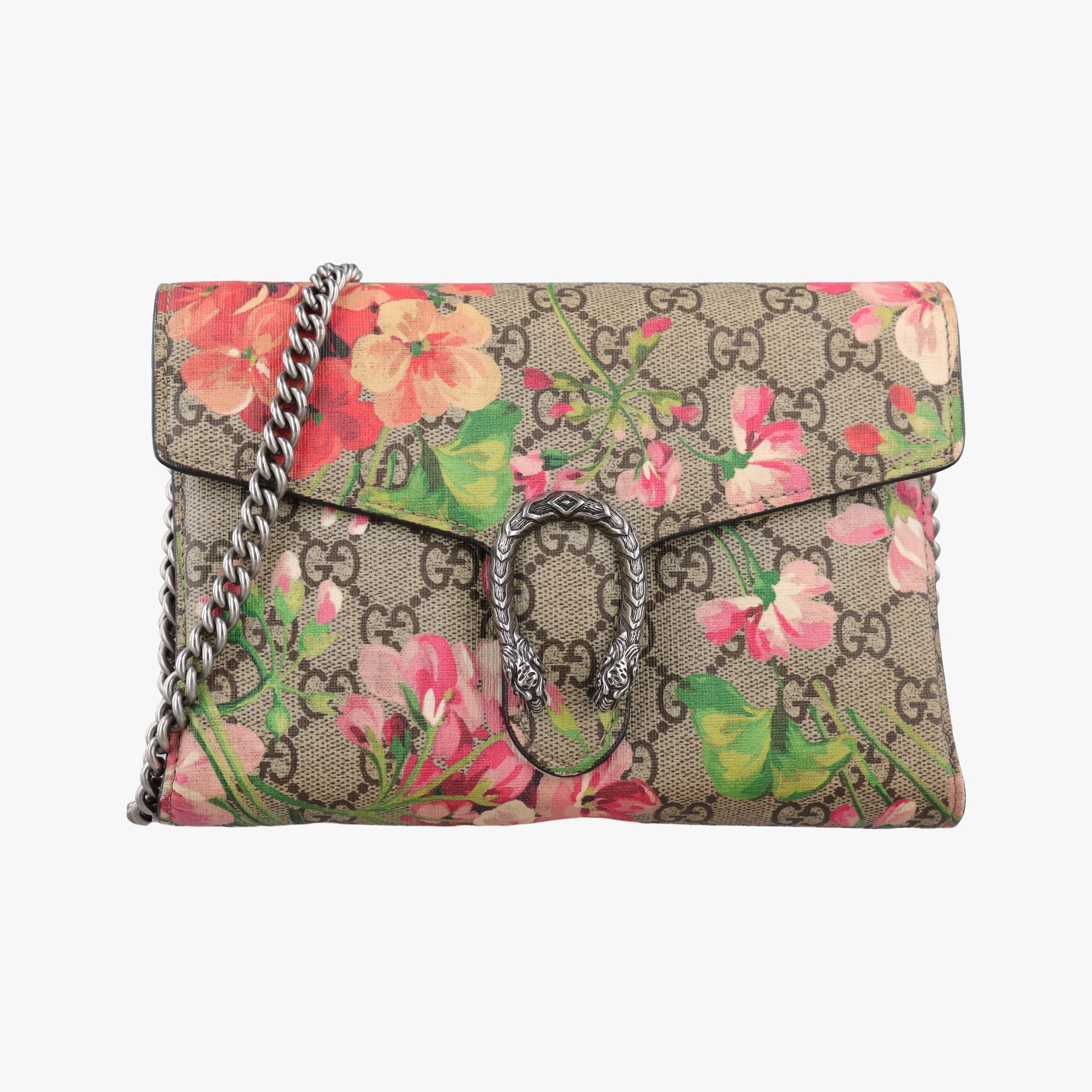 Pre-owned Gucci Dionysus Multicolour PVC coated canvas 401231 shoulderbag | stylenewstar