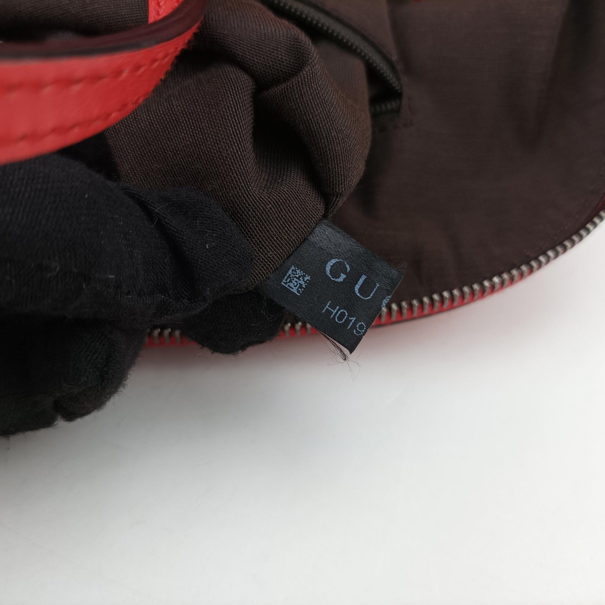 Secondhand Gucci Microguccissima dome Red Leather 420023 shoulderbag | stylenewstar