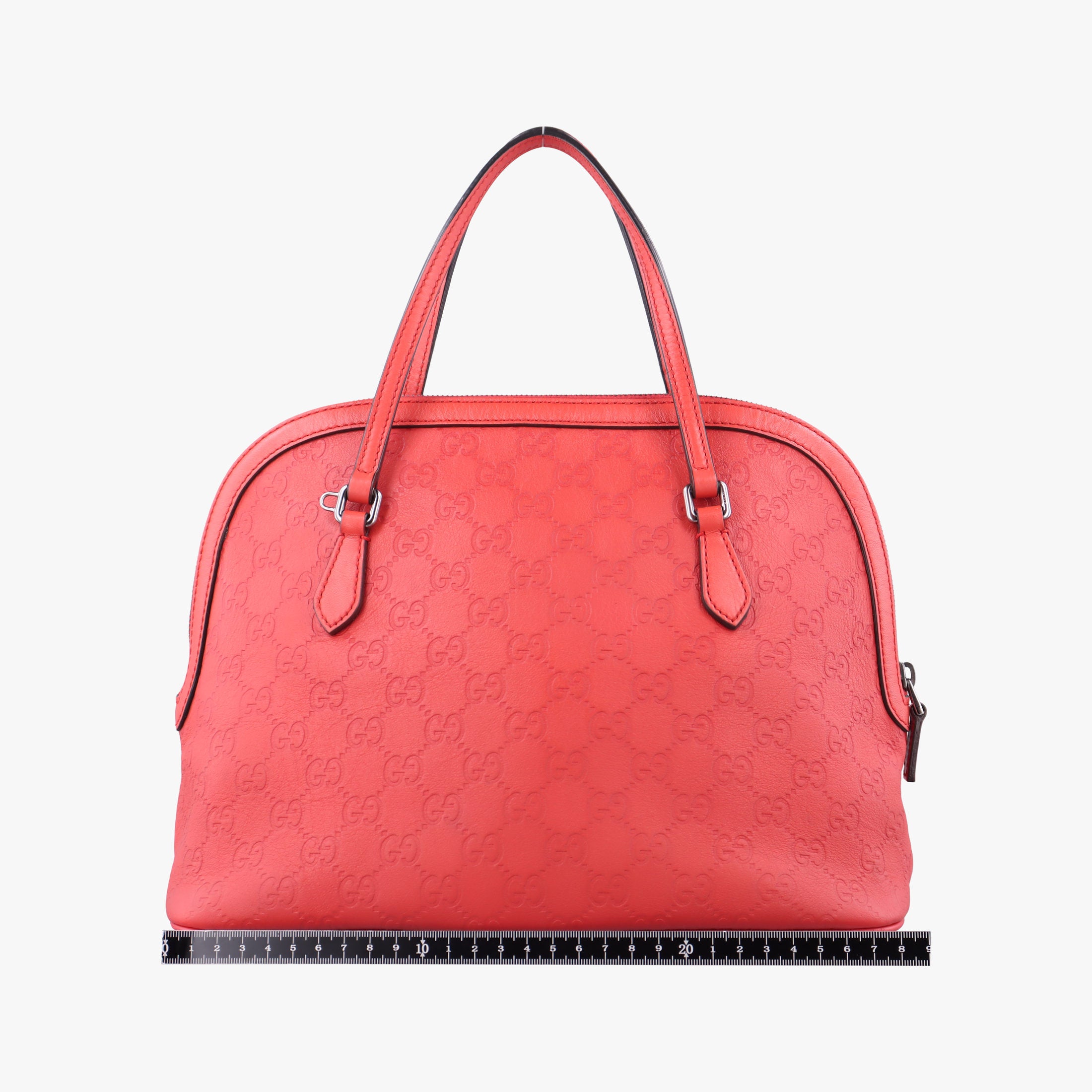 Secondhand Gucci Microguccissima dome Red Leather 420023 shoulderbag | stylenewstar