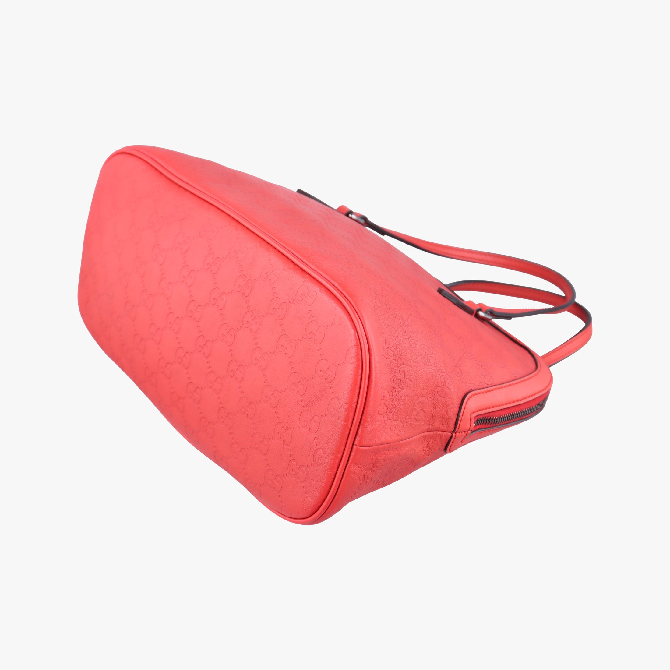 Secondhand Gucci Microguccissima dome Red Leather 420023 shoulderbag | stylenewstar
