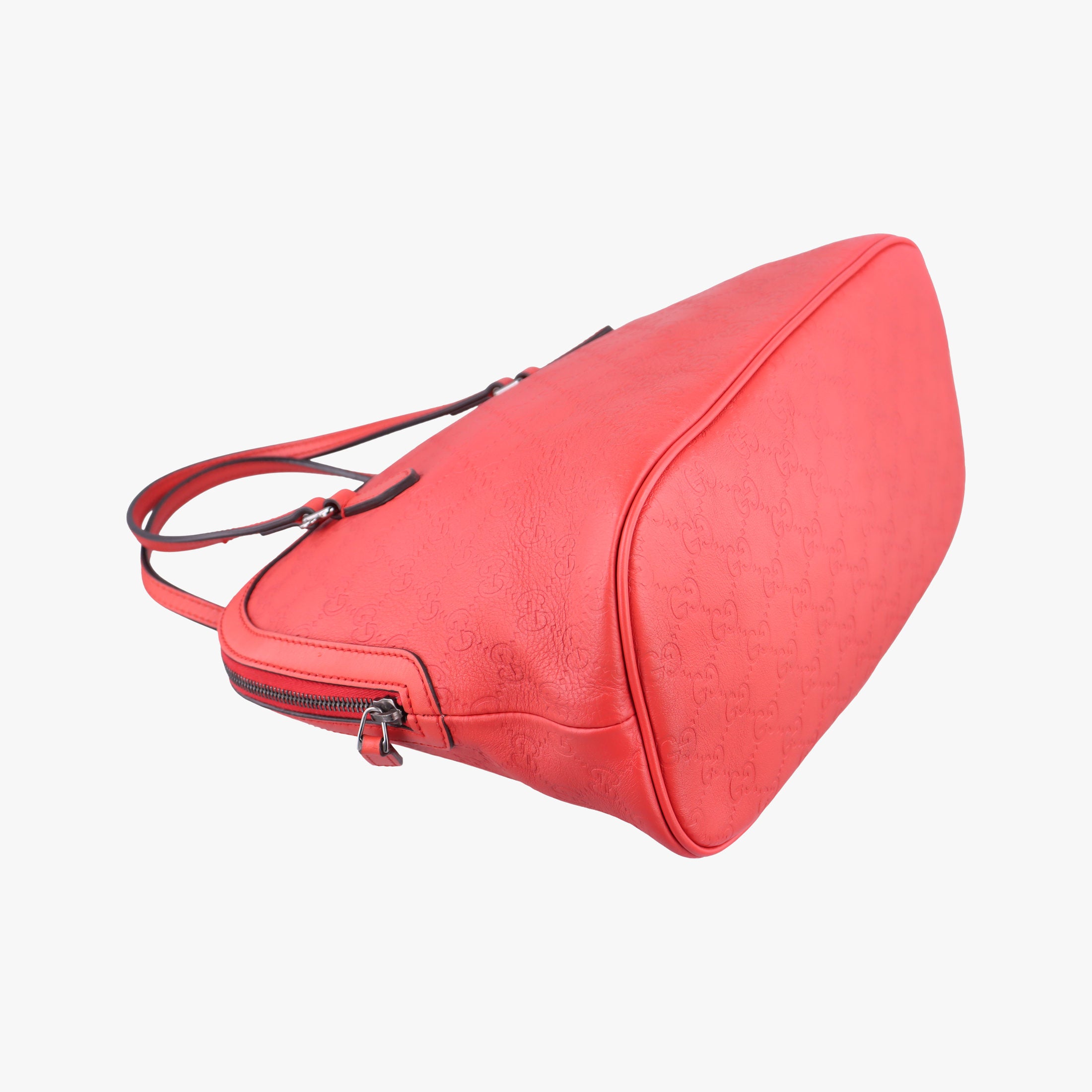 Secondhand Gucci Microguccissima dome Red Leather 420023 shoulderbag | stylenewstar